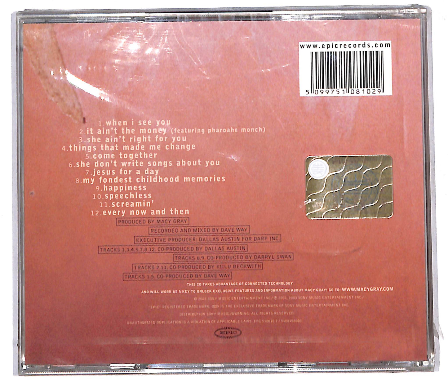 EBOND Macy Gray - The Trouble With Being Myself CD CD105632