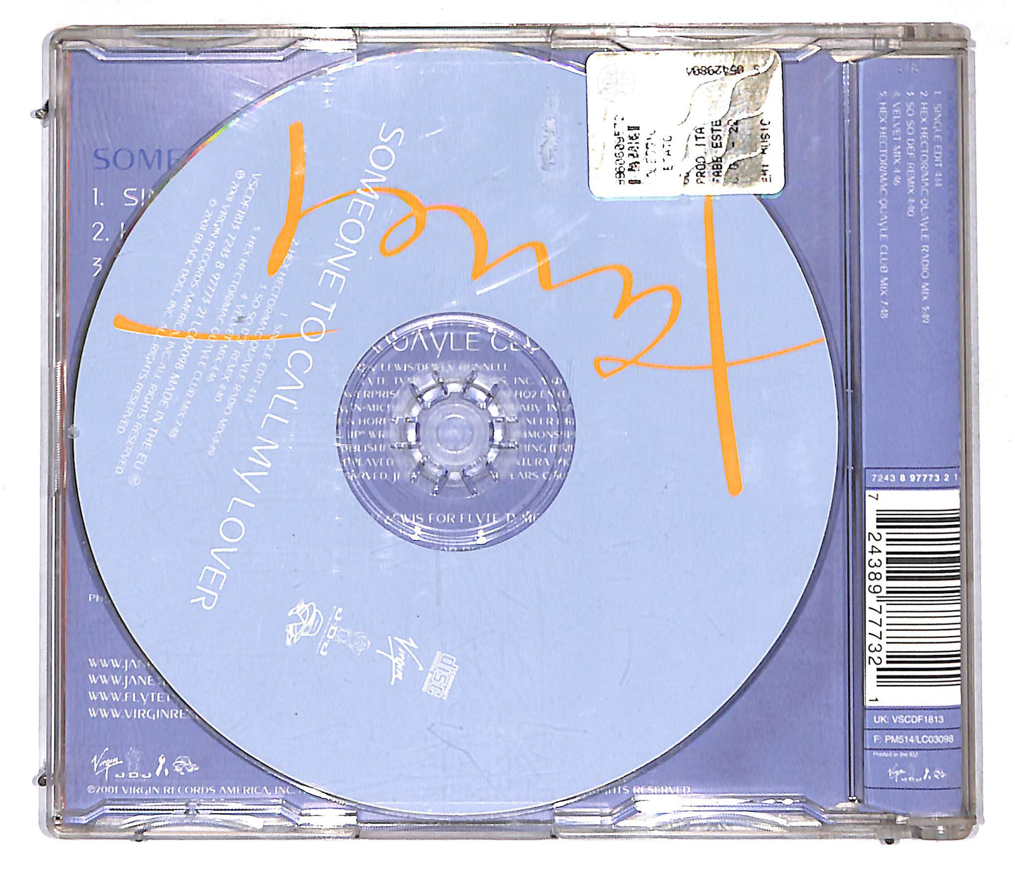 EBOND Janet Jackson - Someone To Call My Lover CD CD105644