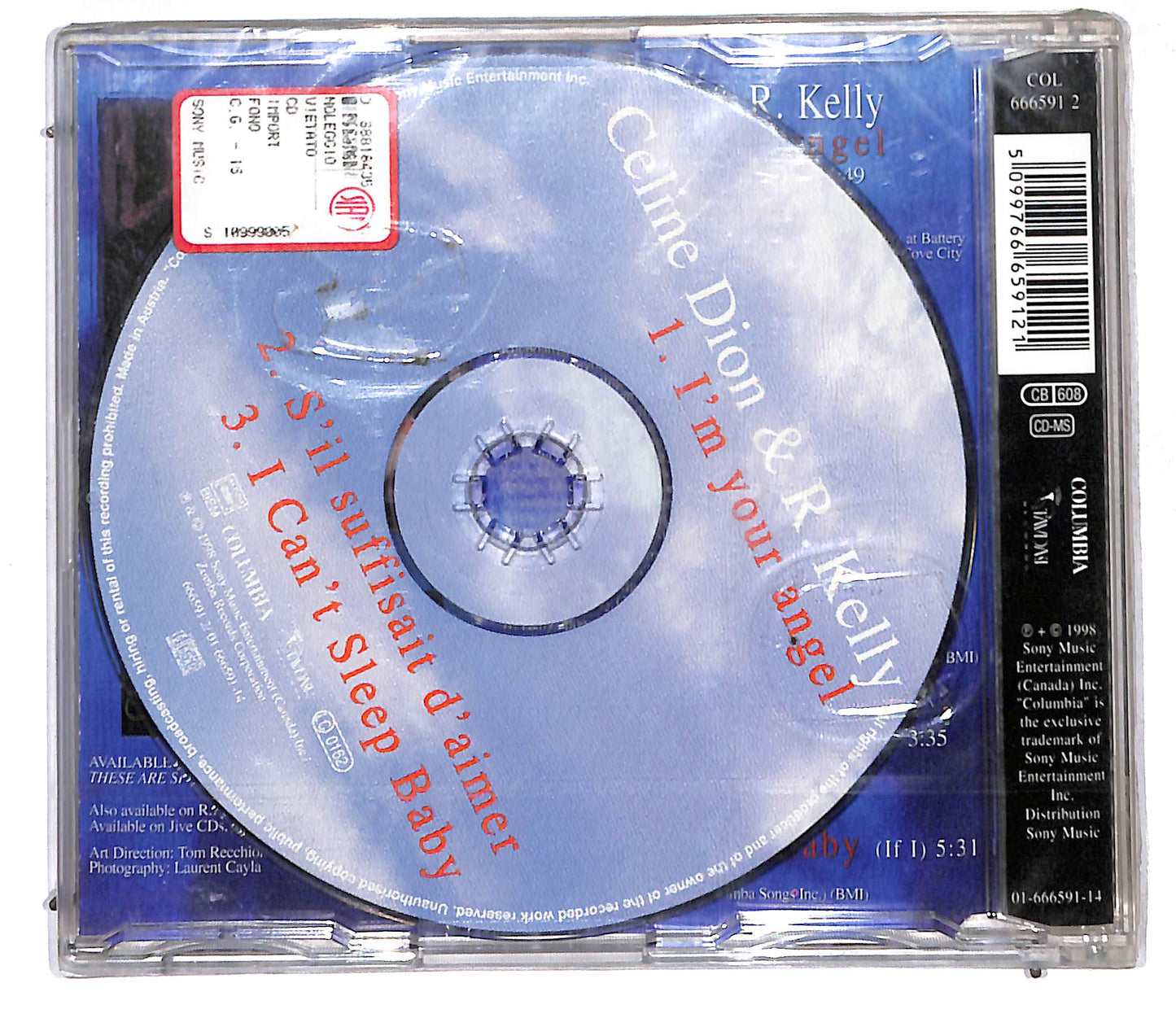 EBOND Celine Dion & R. Kelly - I'm Your Angel CD CD105710