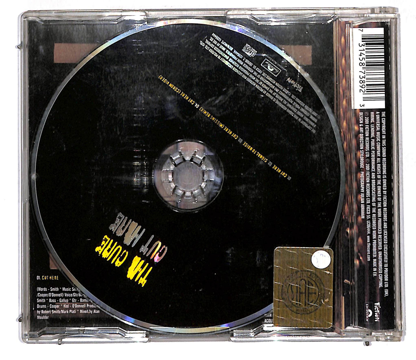 EBOND The Cure - Cut Here CD CD105722