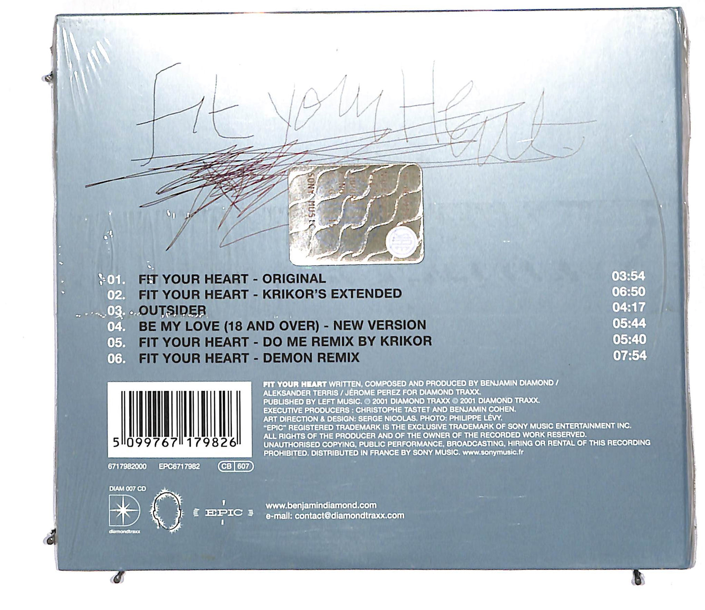 EBOND Benjamin Diamond - Fit Your Heart CD CD105725