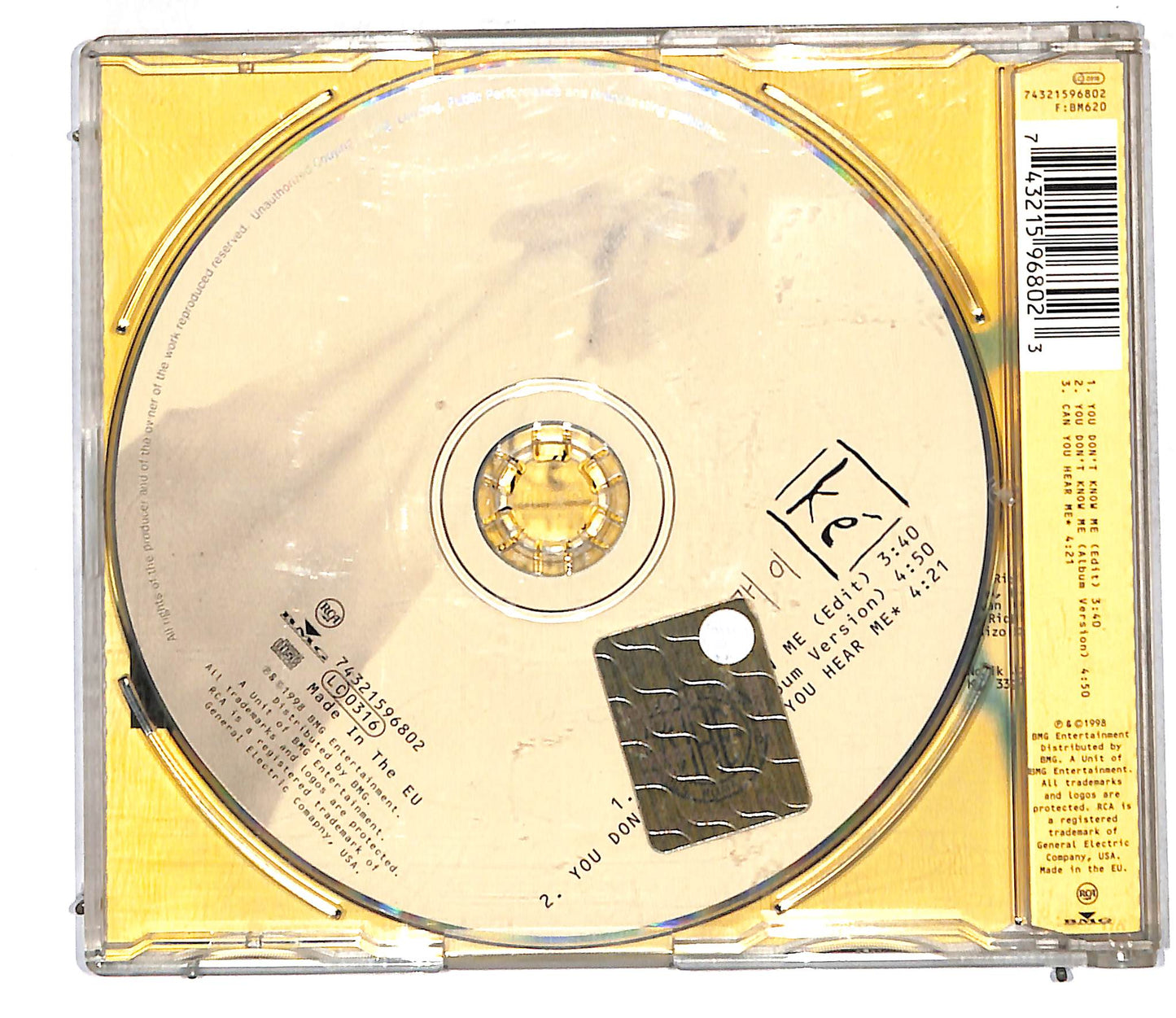 EBOND Ke - You Don't Know Me CD CD105734