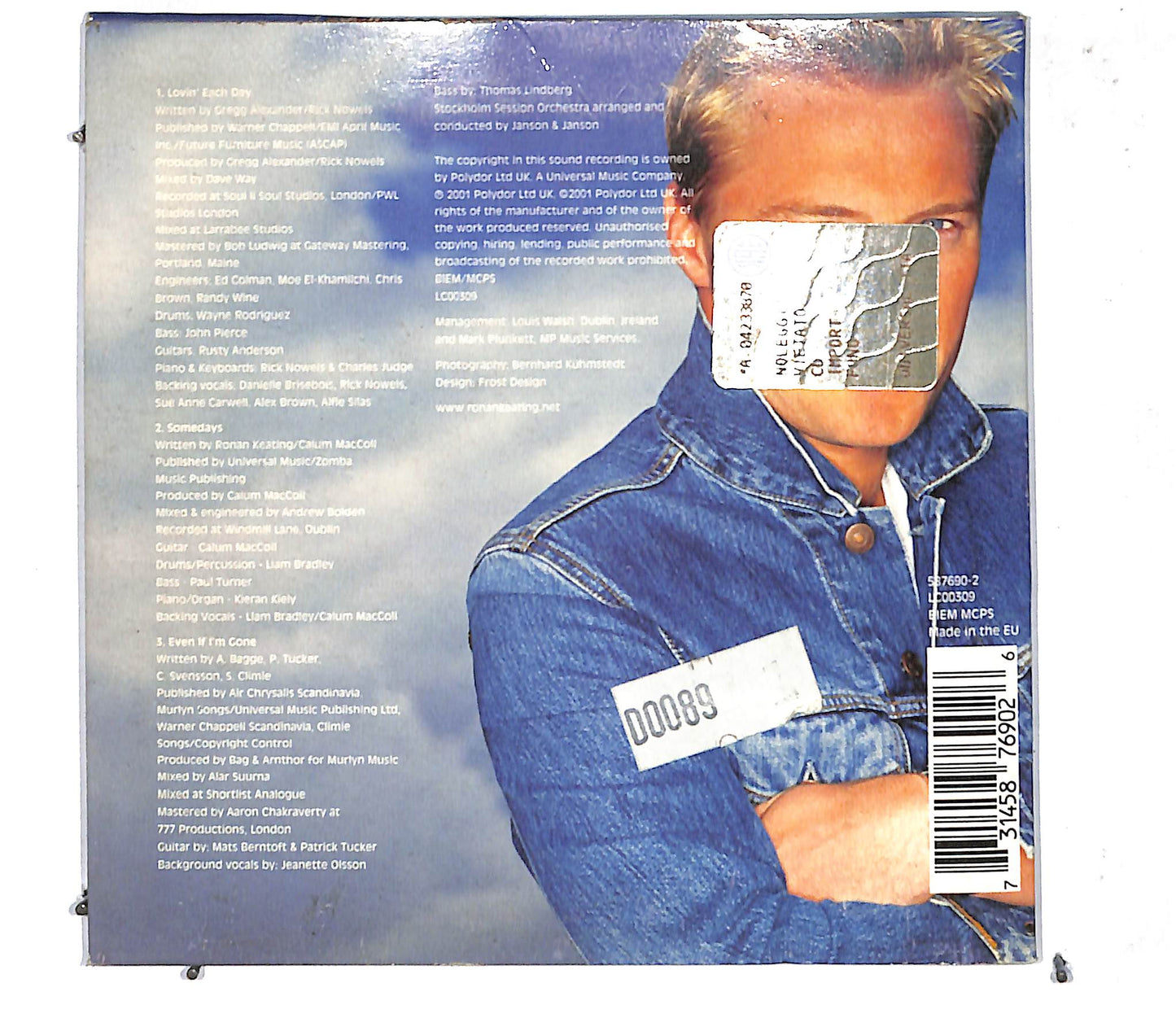 EBOND Ronan Keating - Lovin' Each Day CD CD105735