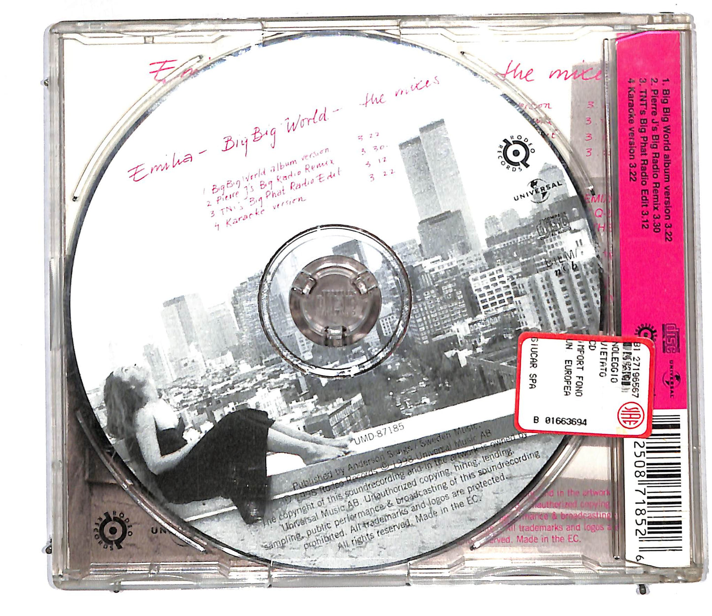 EBOND Emilia - Big Big World CD CD105740