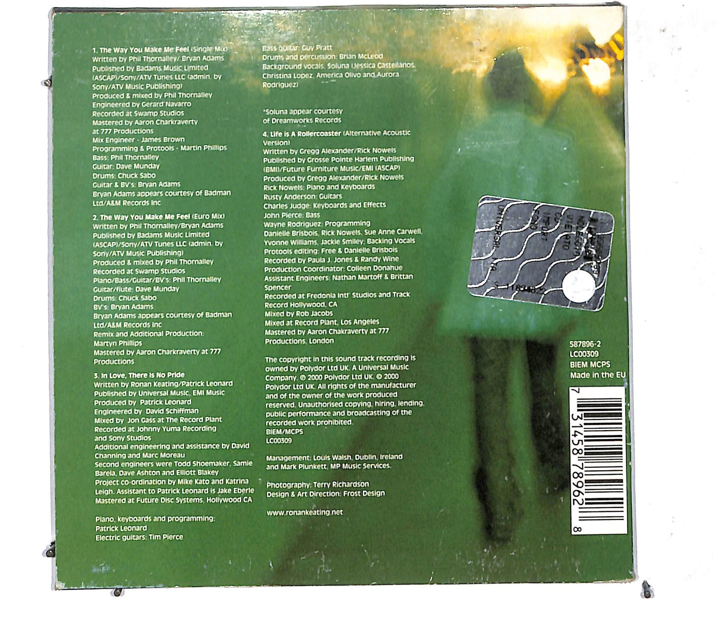EBOND Ronan Keating - The Way You Make Me Feel CD CD105743