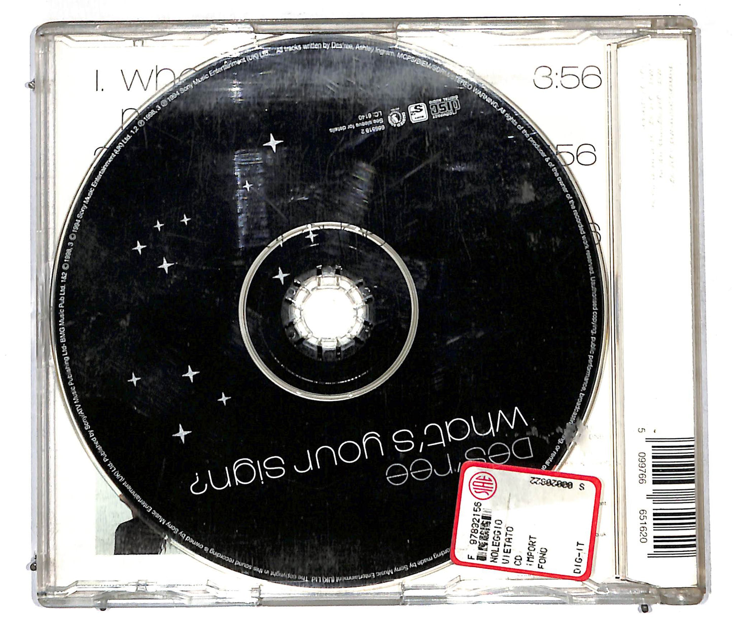 EBOND Des'ree - What's Your Sign? CD CD105748