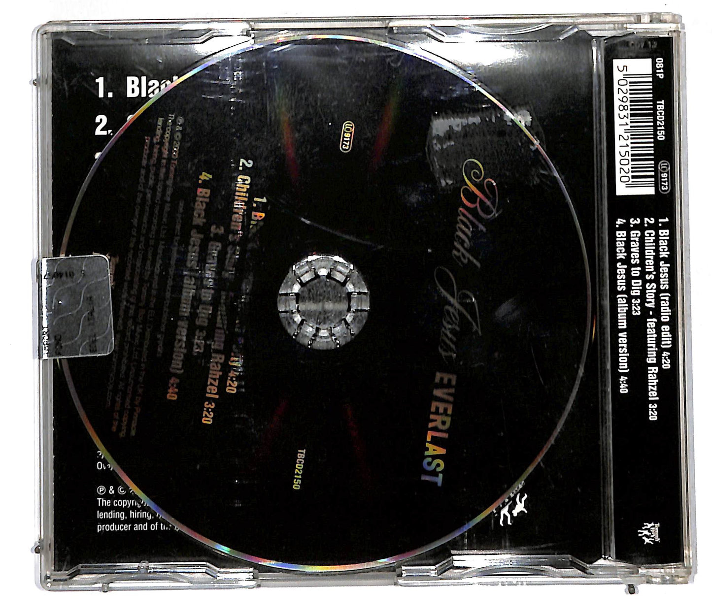 EBOND Everlast - Black Jesus CD CD105753