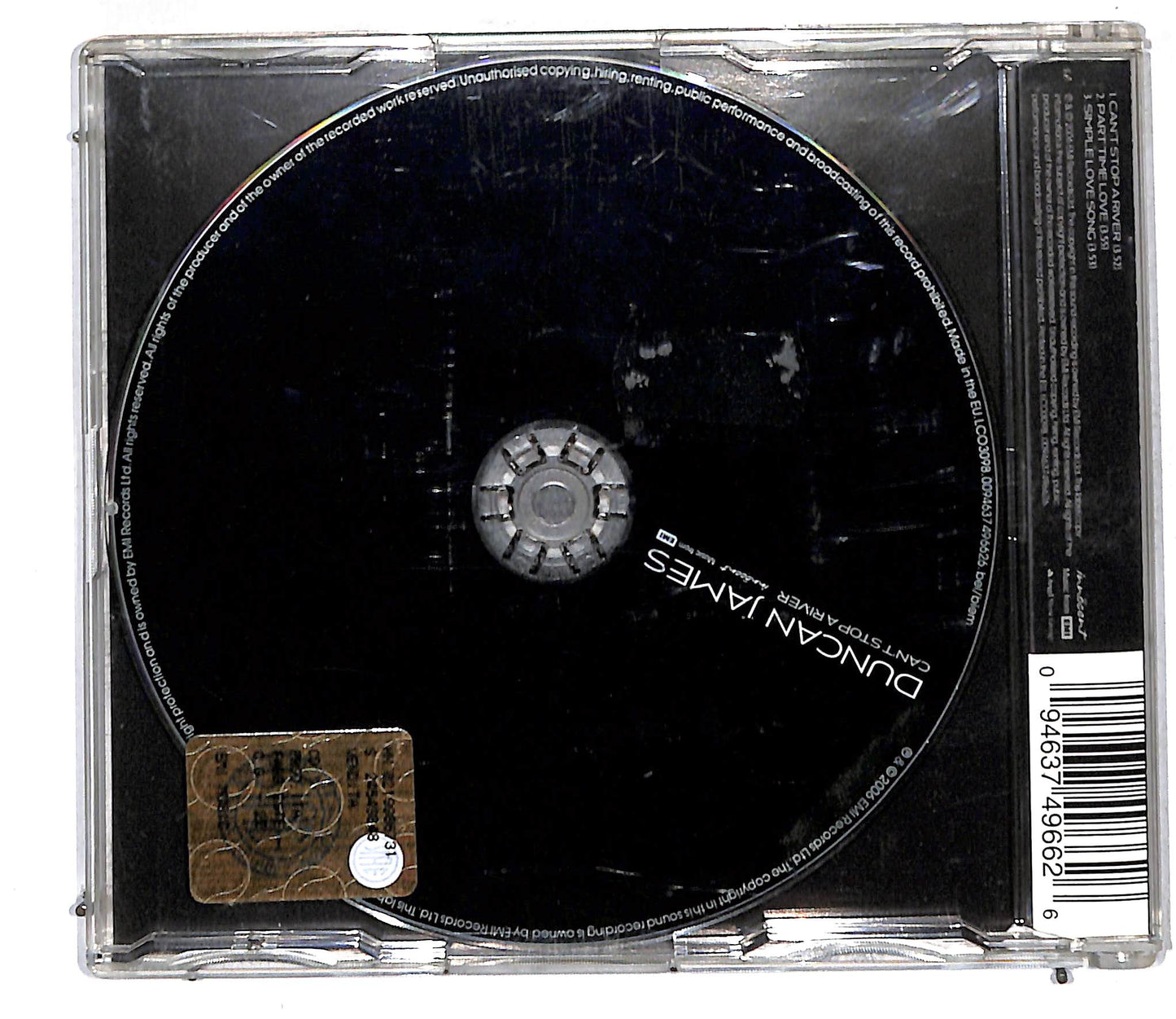EBOND Duncan James - Can't Stop A River CD CD105754