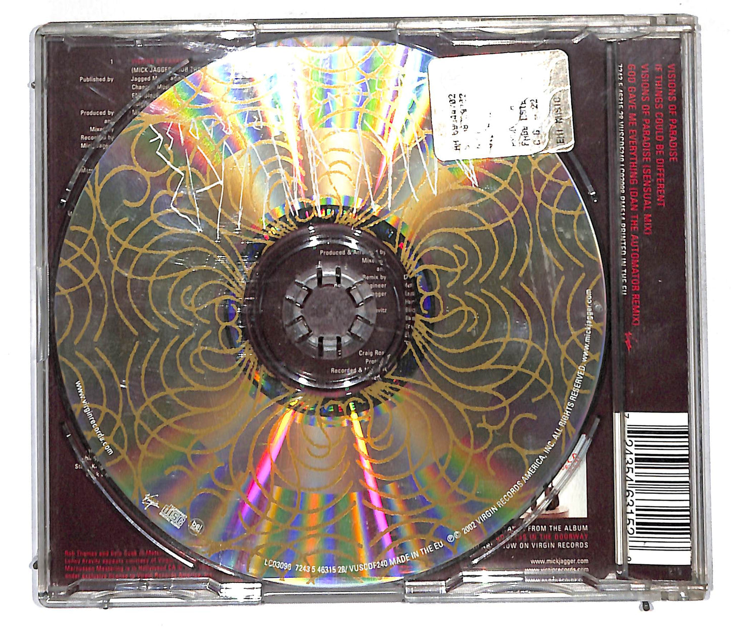 EBOND ick Jagger - Visions Of Paradise CD CD105759