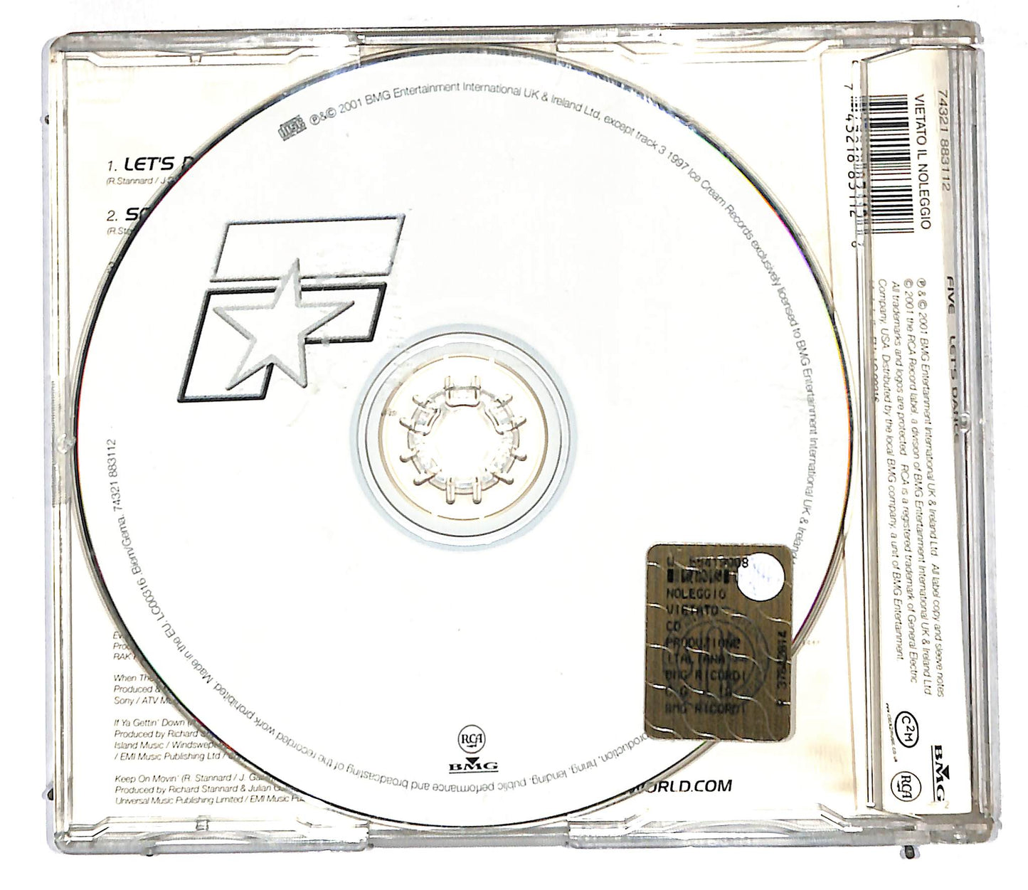 EBOND Five - Let's Dance CD CD105766