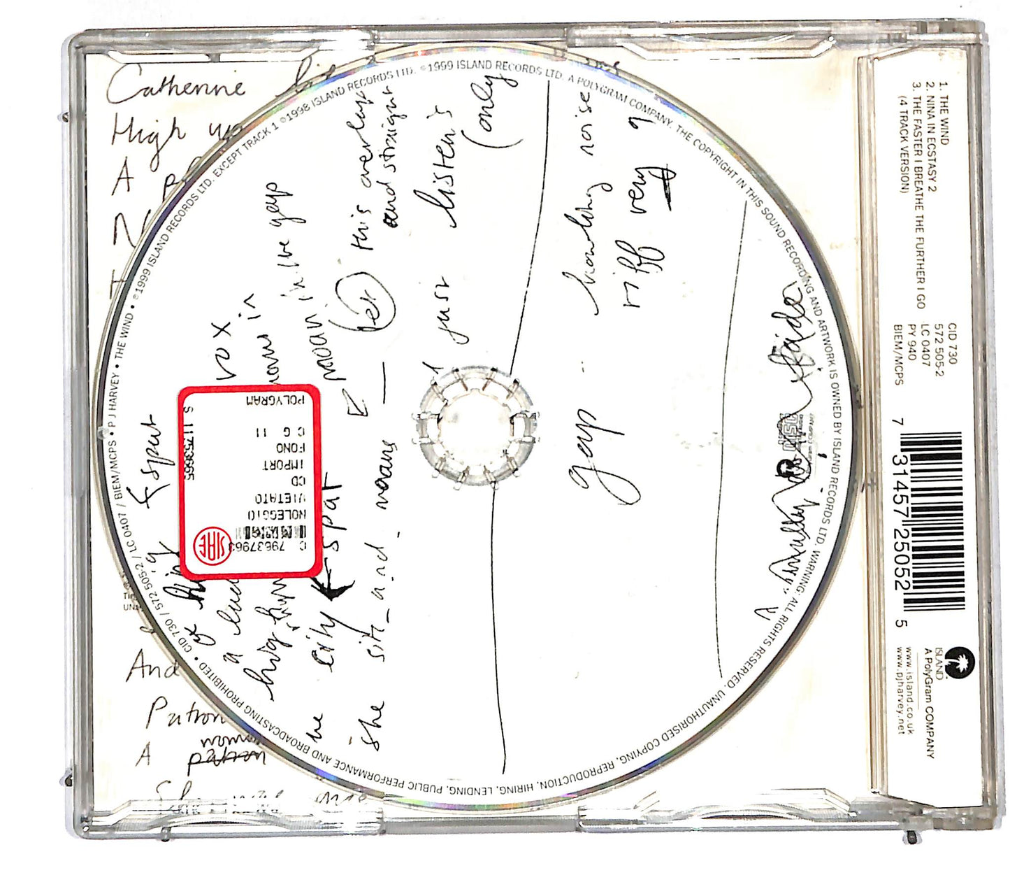 EBOND PJ Harvey - The Wind CD CD105770