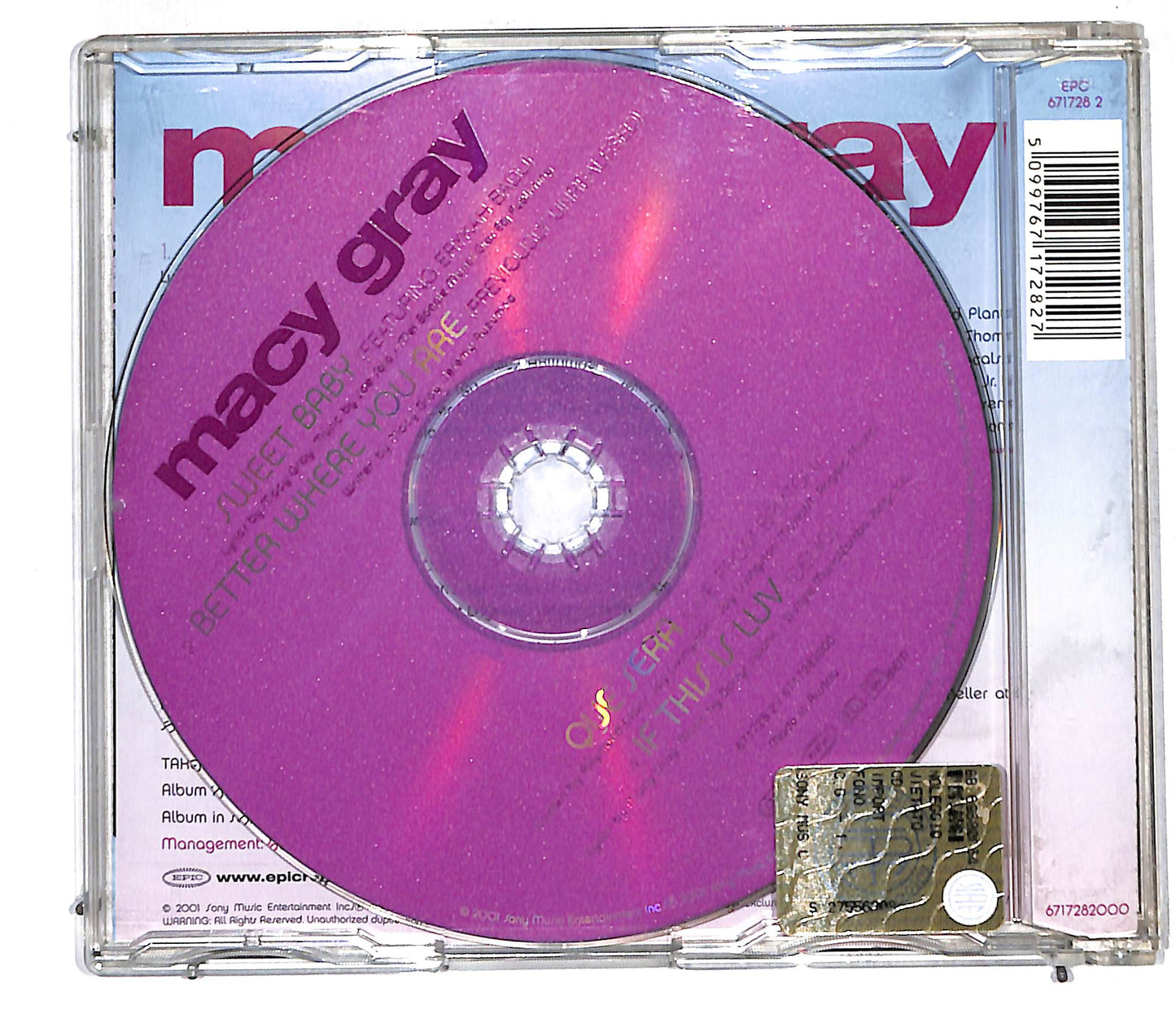 EBOND Macy Gray Featuring Erykah Badu - Sweet Baby CD CD105771