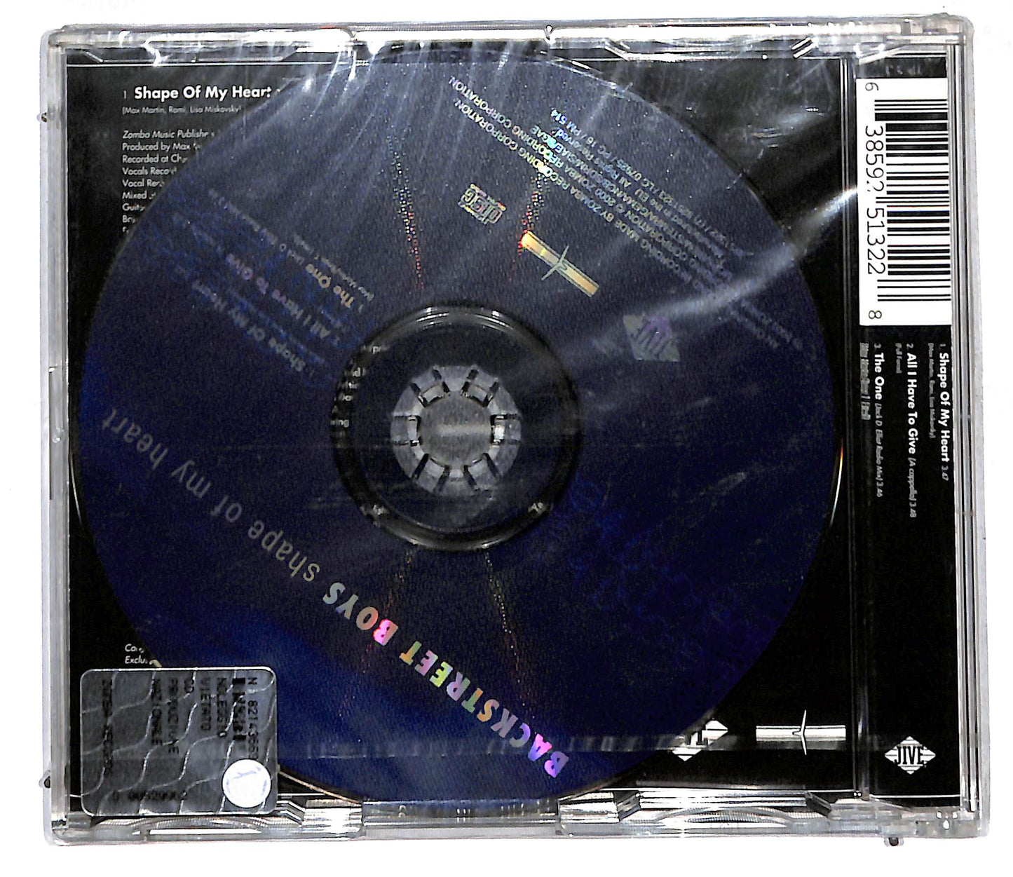 EBOND Backstreet Boys - Shape Of My Heart CD CD105801