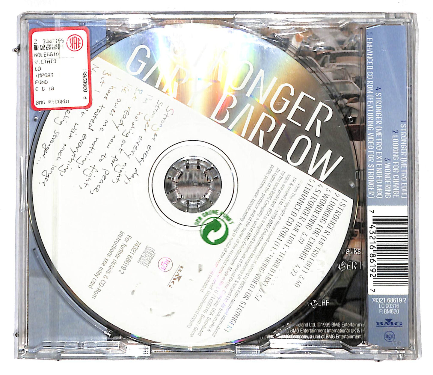 EBOND Gary Barlow - Stronger CD CD105816
