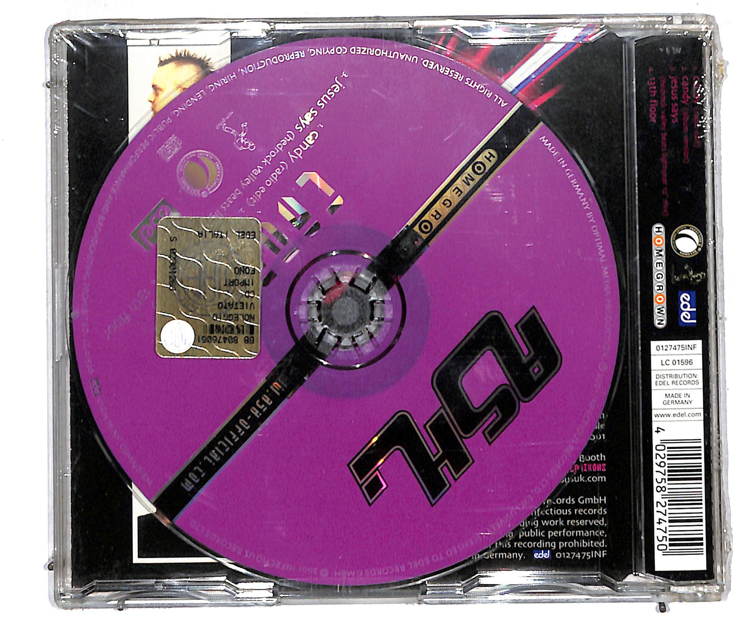 EBOND Ash - Candy CD CD105824