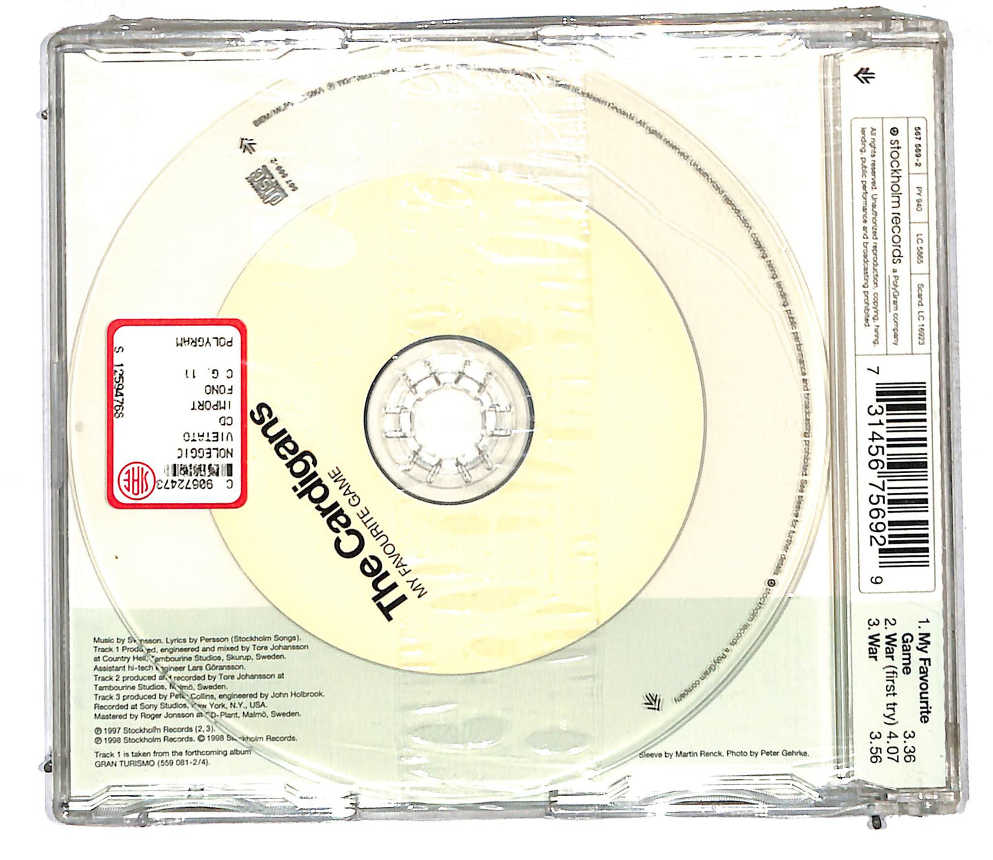 EBOND The Cardigans - My Favourite Game CD CD105833
