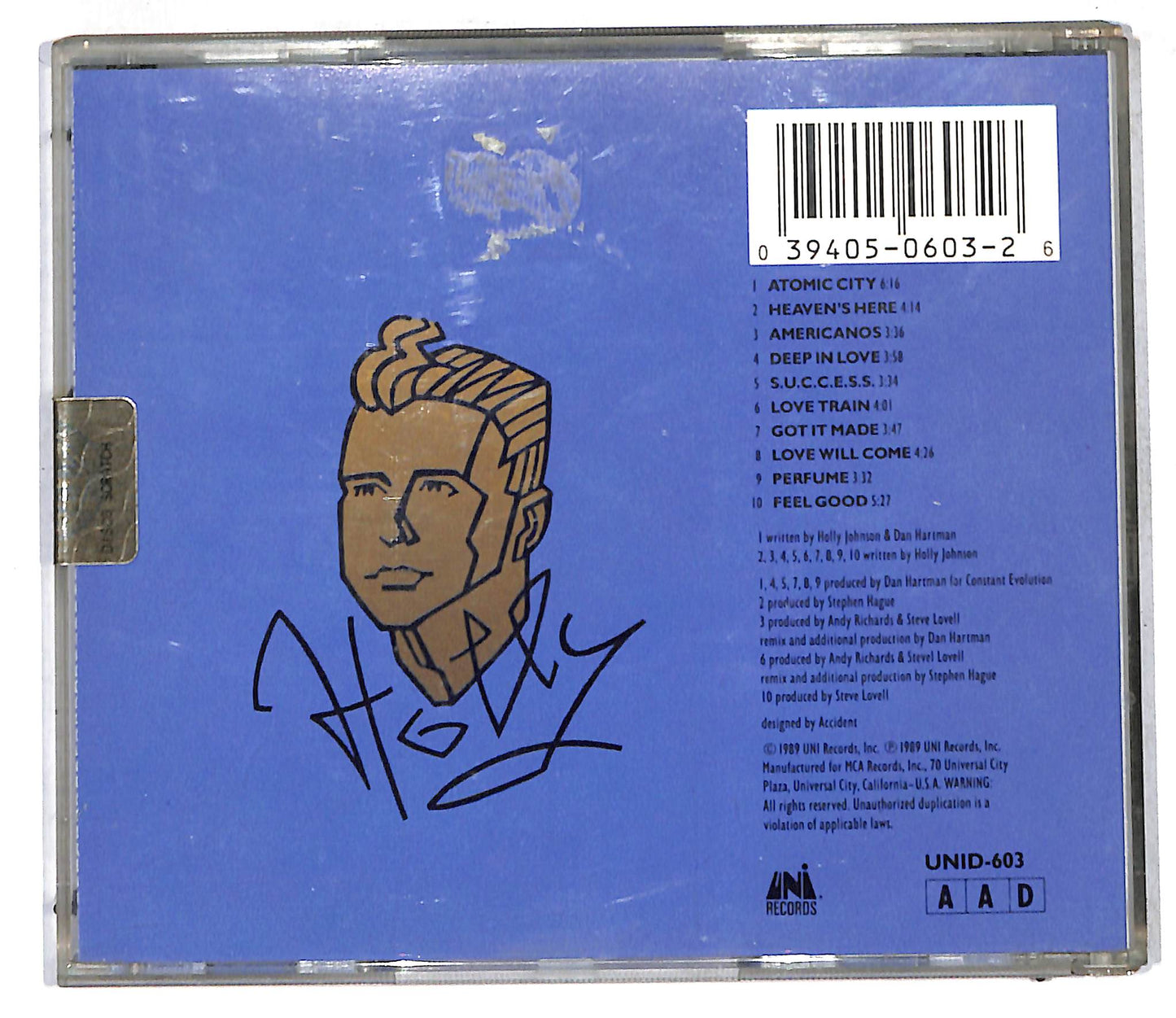 EBOND Holly Johnson - Blast CD CD105834