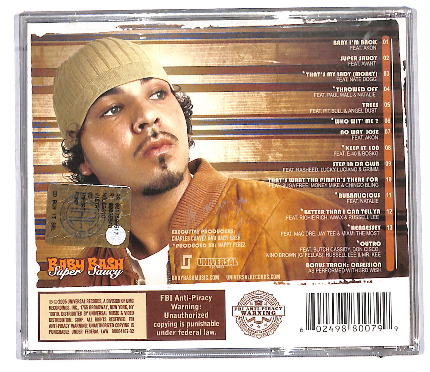 EBOND Baby Bash - Super Saucy CD CD105911