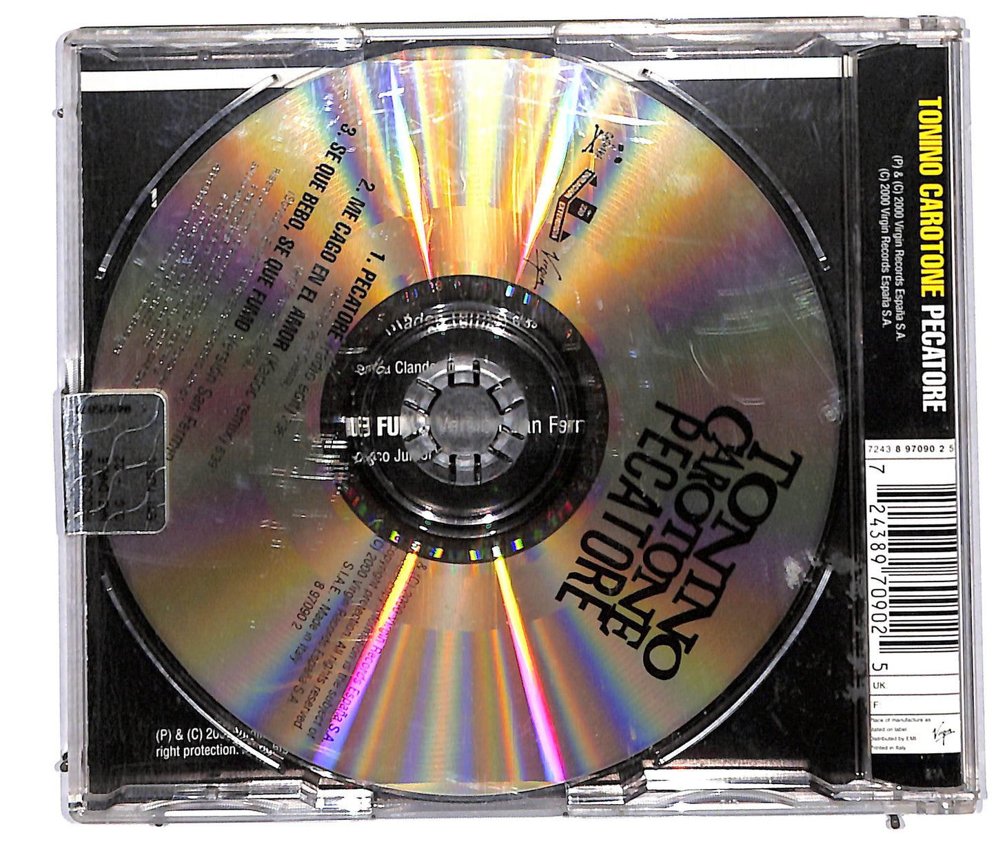 EBOND Tonino Carotone - Pecatore CD CD105926