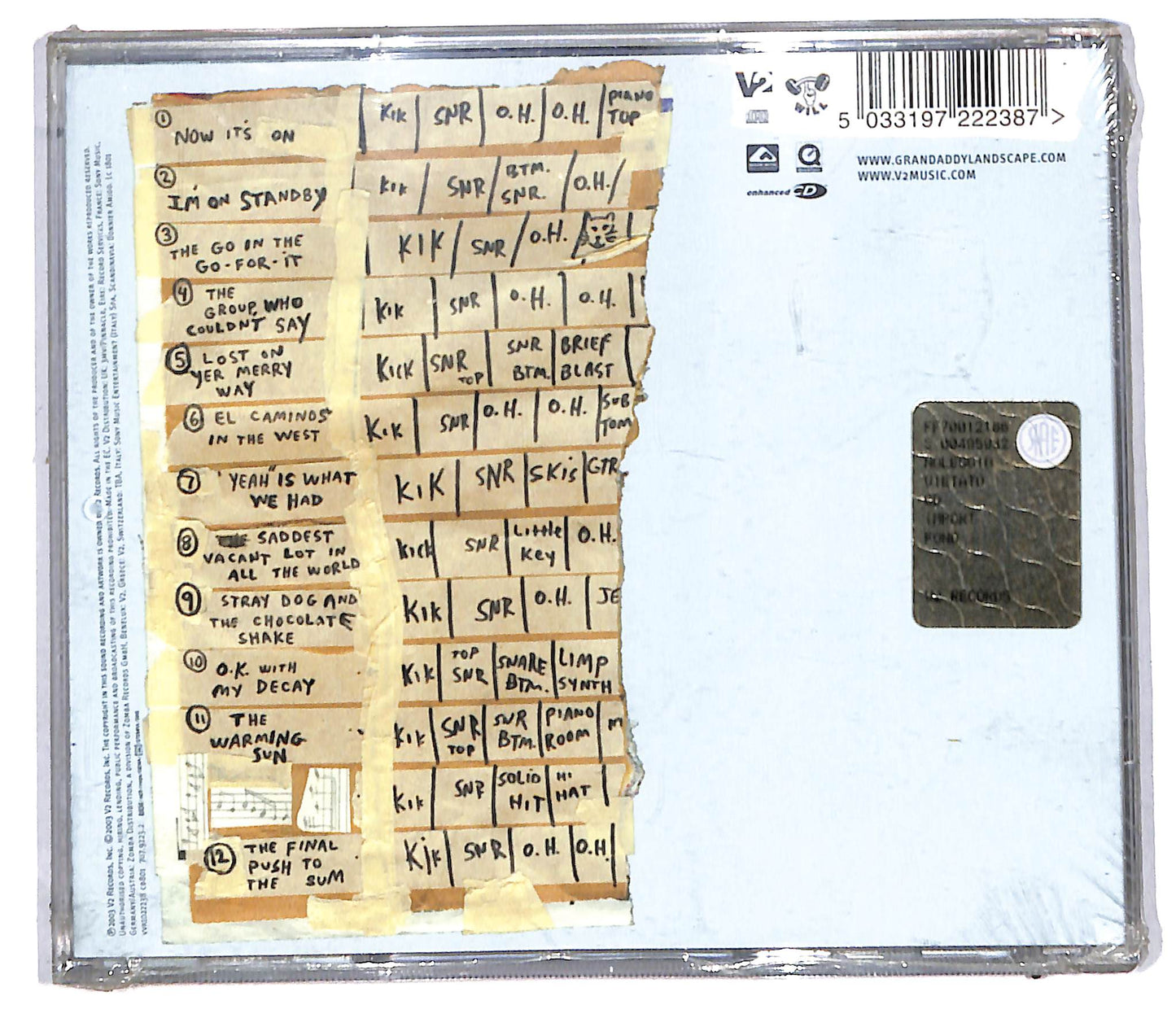 EBOND Grandaddy - Sumday CD CD105934