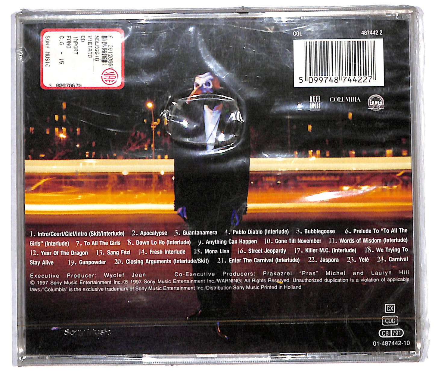 EBOND Wyclef Jean Featuring Refugee Allstars - The Carnival CD CD105945
