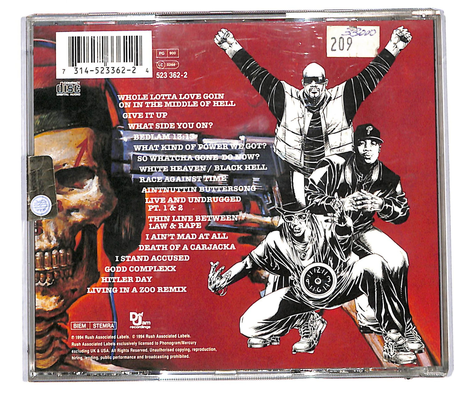 EBOND Public Enemy - Muse Sick-N-Hour Mess Age CD CD105948