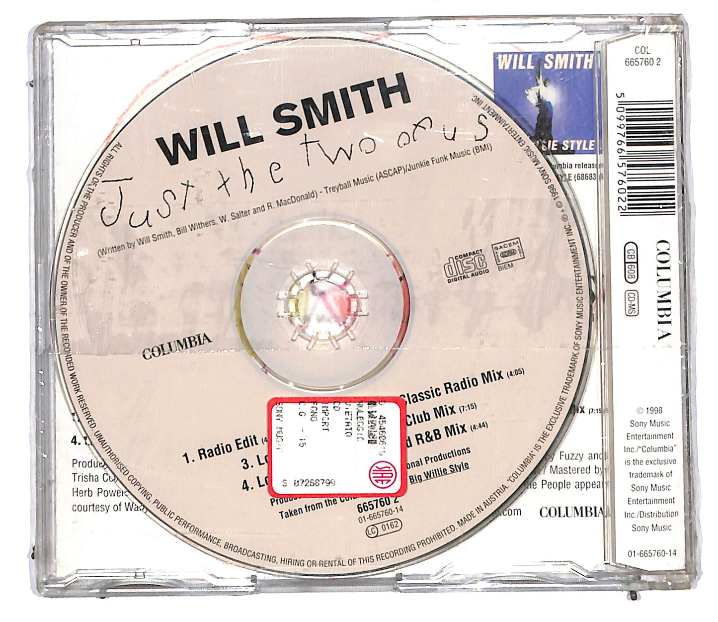 EBOND Will Smith - Just The Two Of Us CD CD105958