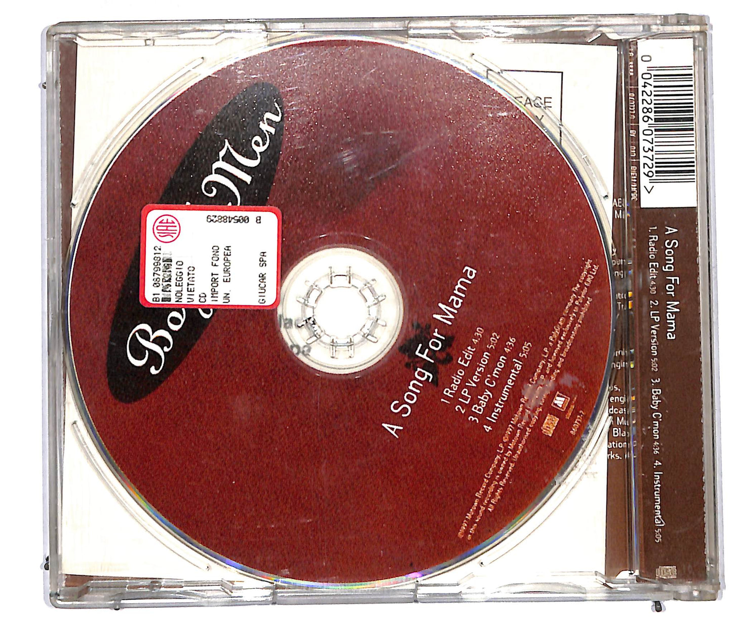 EBOND Boyz II Men - A Song For Mama CD CD106006