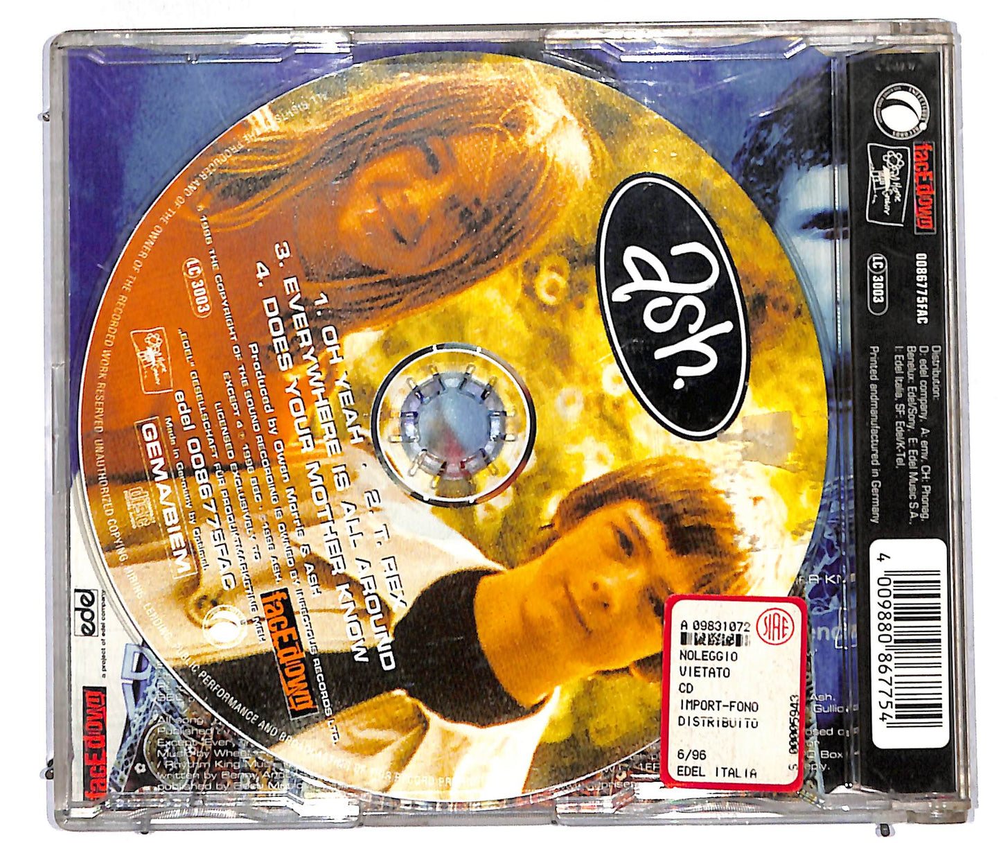 EBOND Ash - Oh Yeah CD CD106024