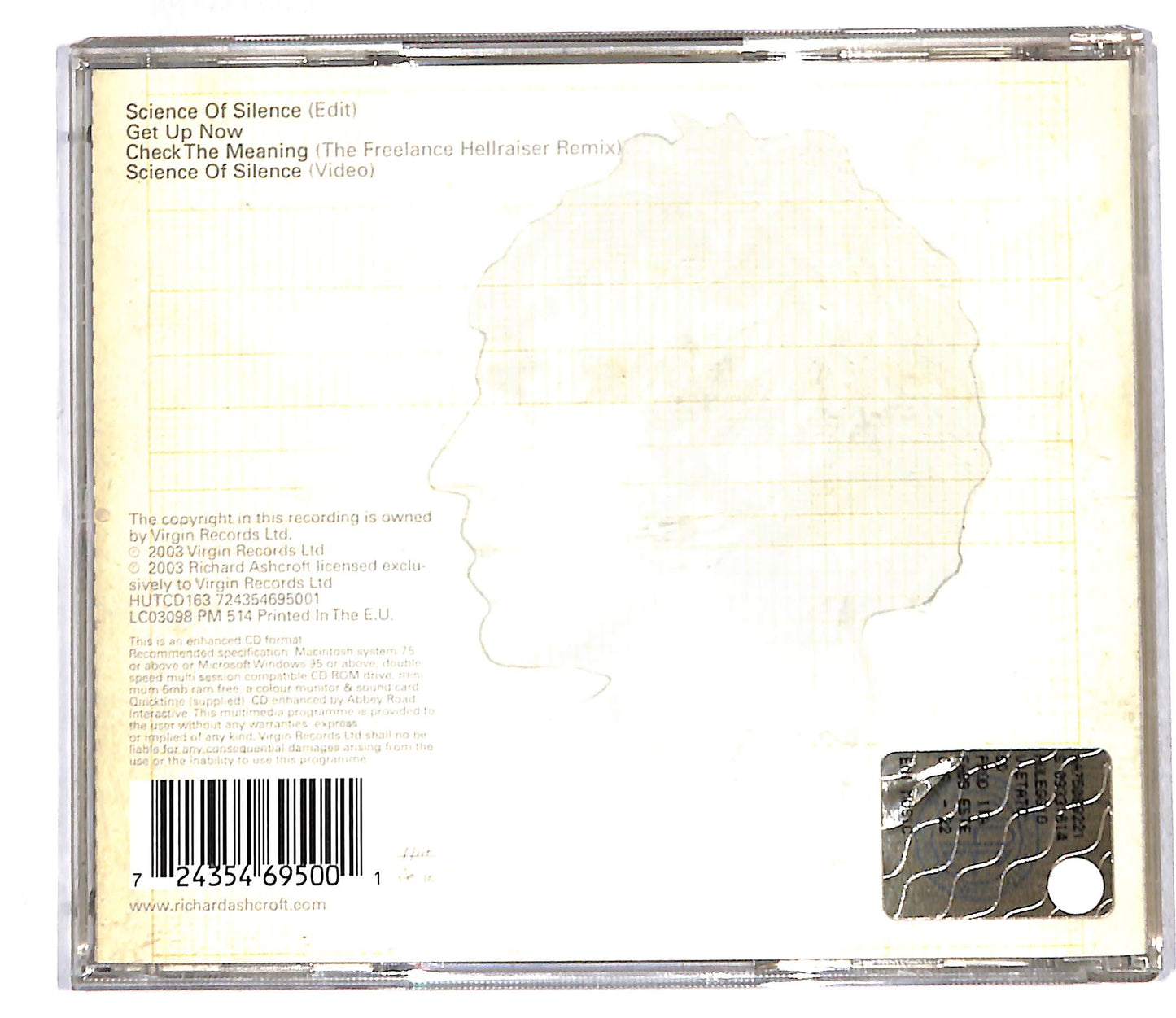 EBOND Richard Ashcroft - Science Of Silence CD CD106026