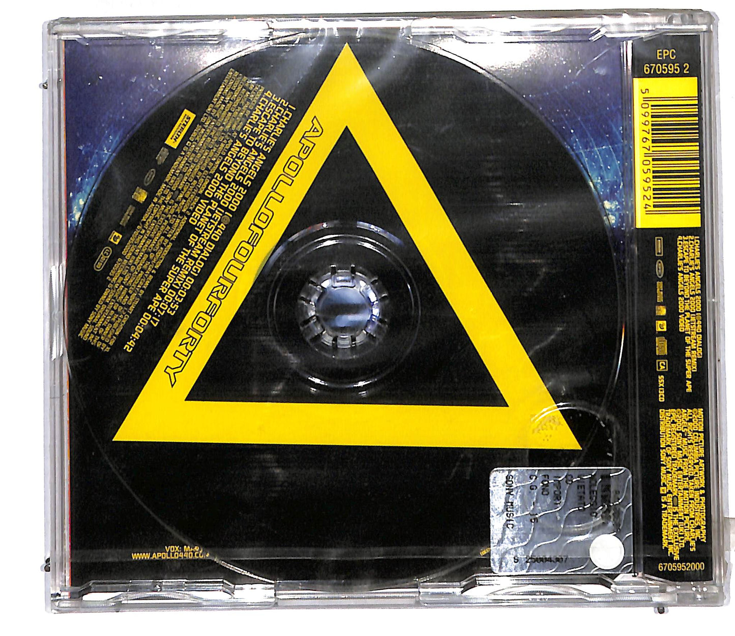EBOND Apollofourforty - Charlie's Angels 2000 (Theme From The Motion Picture) CD CD106038
