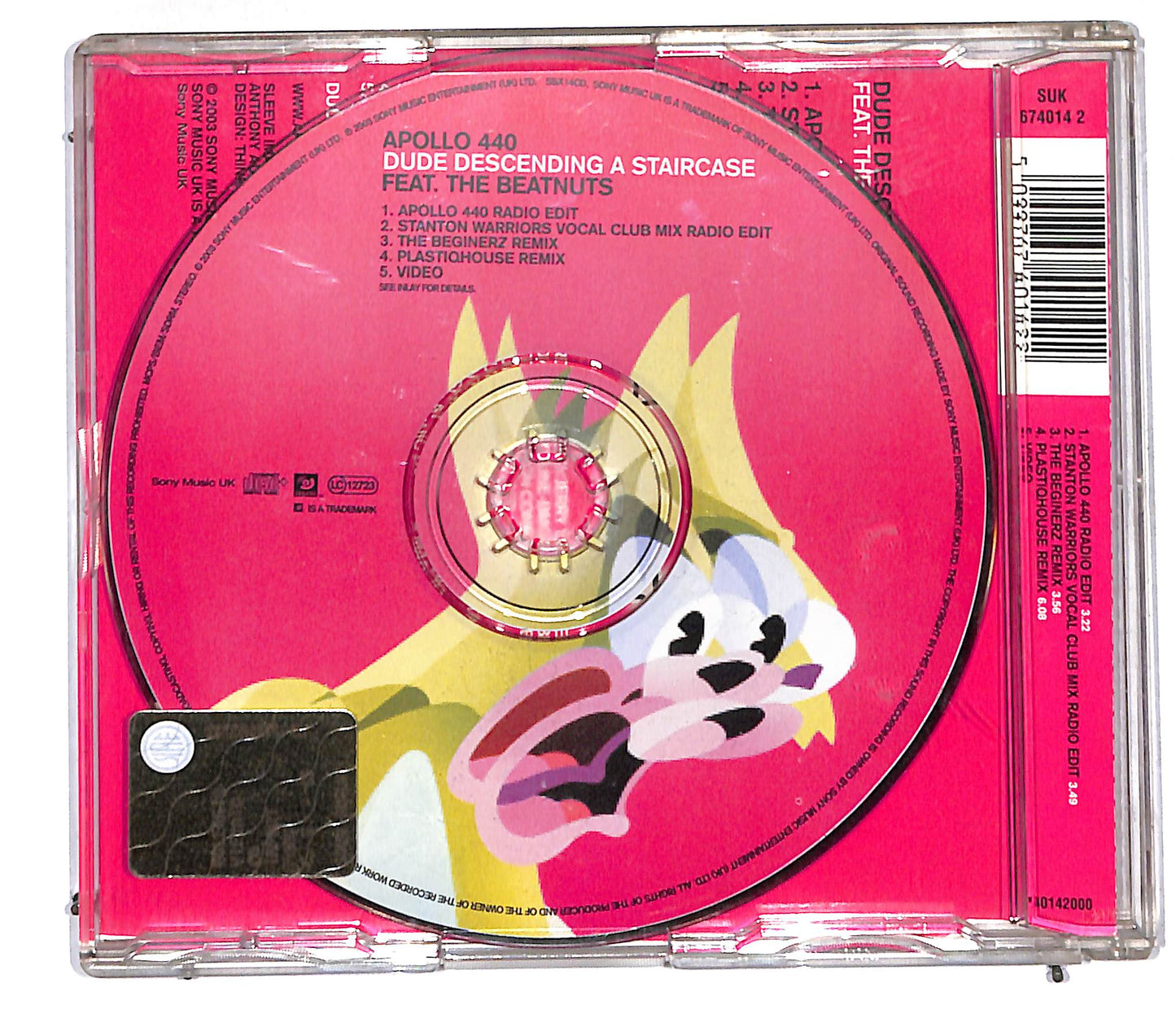 EBOND Apollo 440 Feat. The Beatnuts - Dude Descending A Staircase CD CD106042