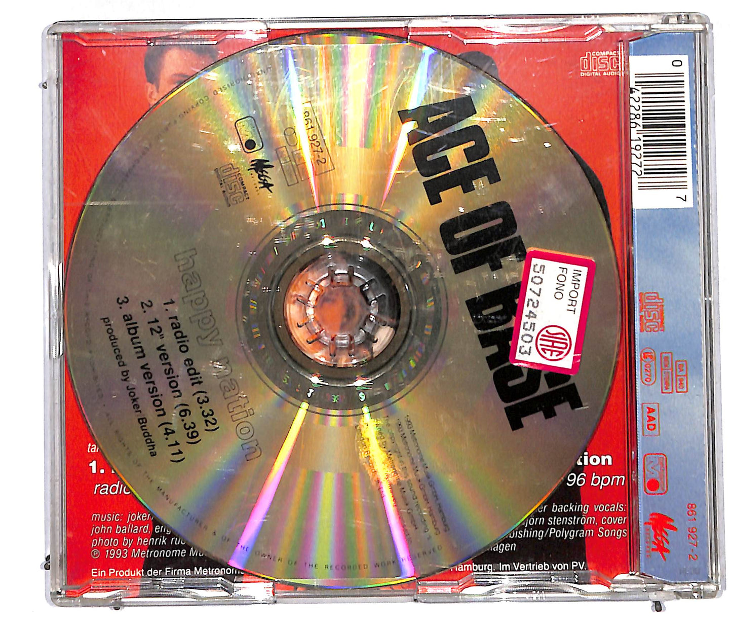 EBOND Ace Of Base - Happy Nation CD CD106057