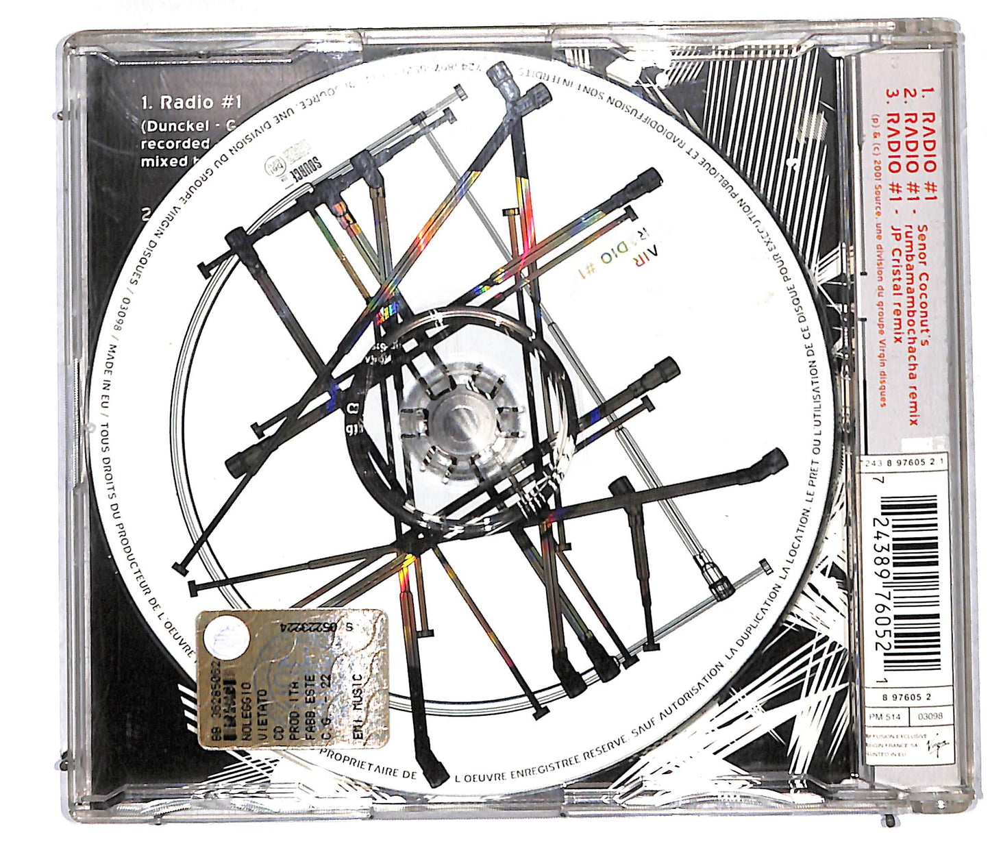 EBOND AIR - Radio #1 CD CD106059