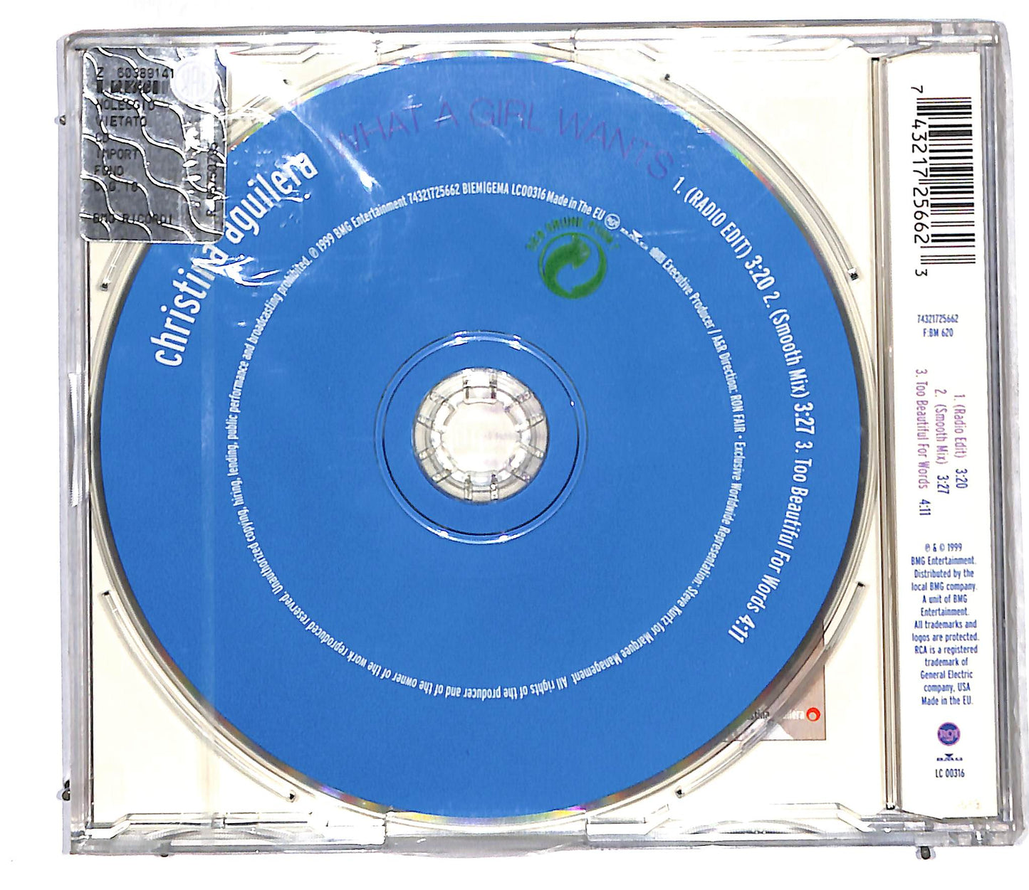 EBOND Christina Aguilera - What A Girl Wants CD CD106062