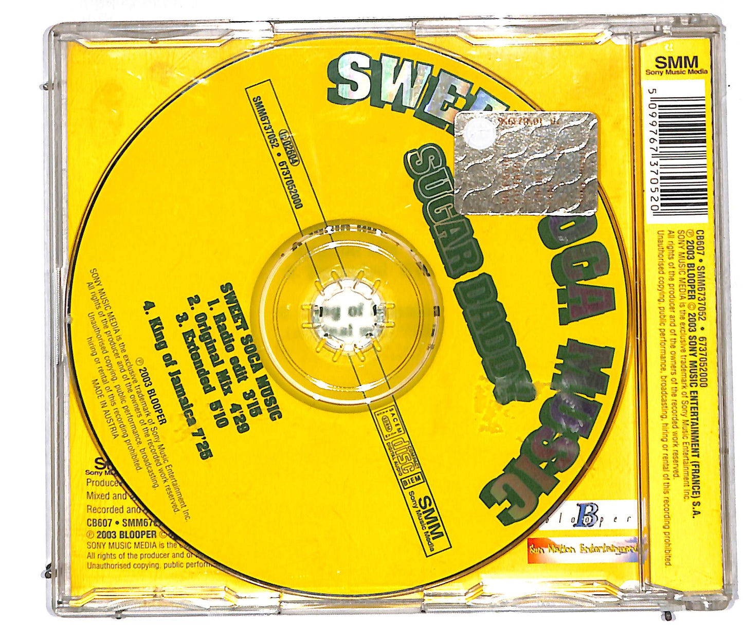 EBOND Sugar Daddy - Sweet Soca Music CD CD106068