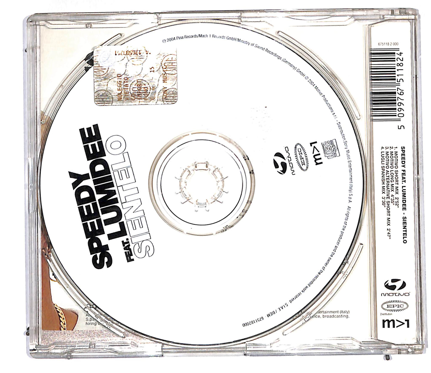 EBOND Speedy (3) Feat Lumidee - Sientelo CD CD106071