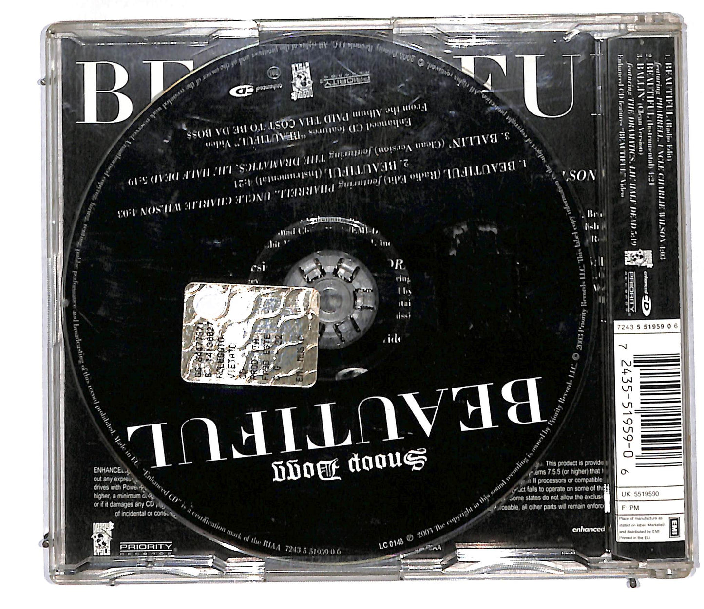 EBOND Snoop Dogg Featuring Pharrell , Uncle Charlie CD CD106072