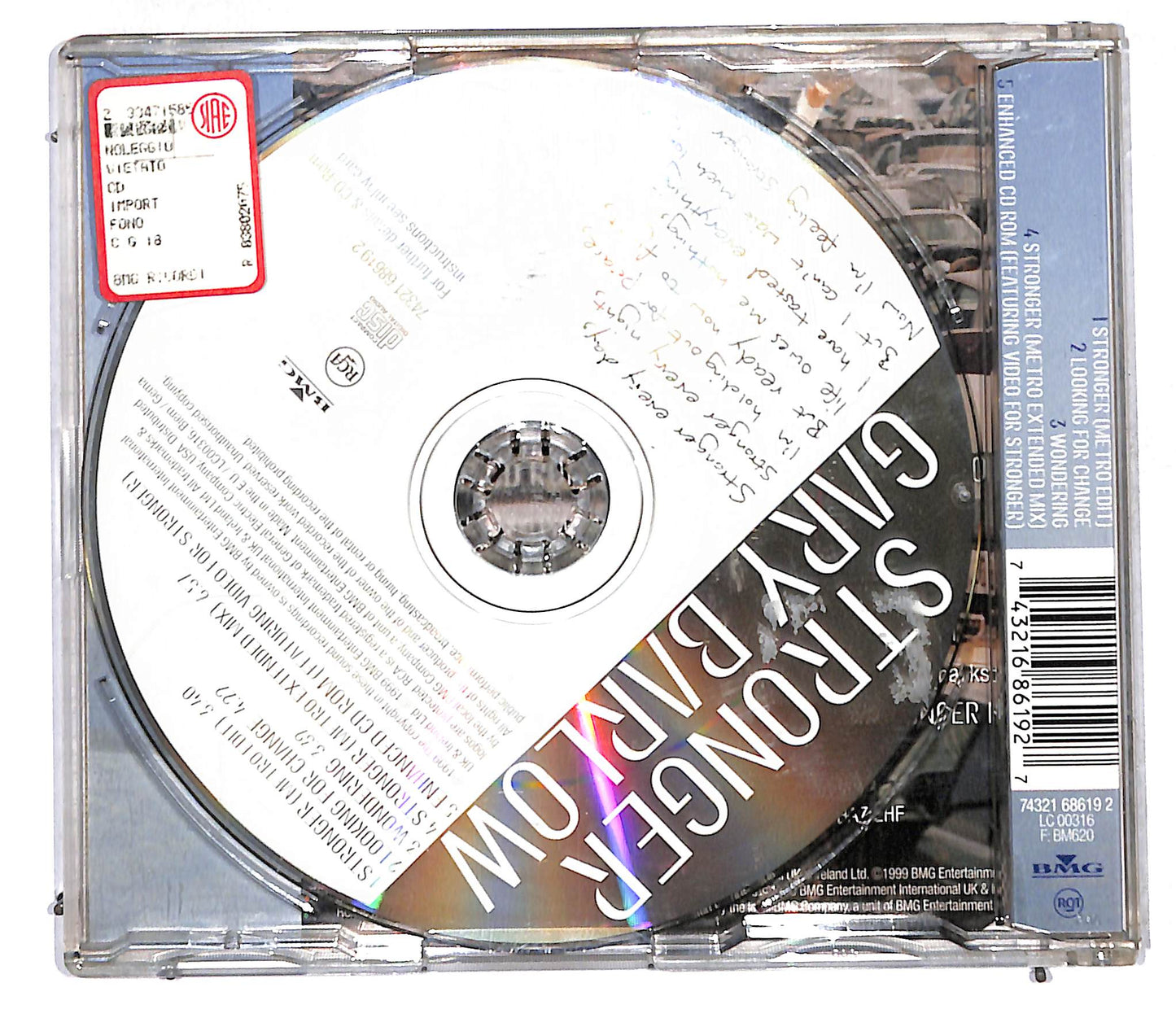 EBOND Gary Barlow - Stronger CD CD106085