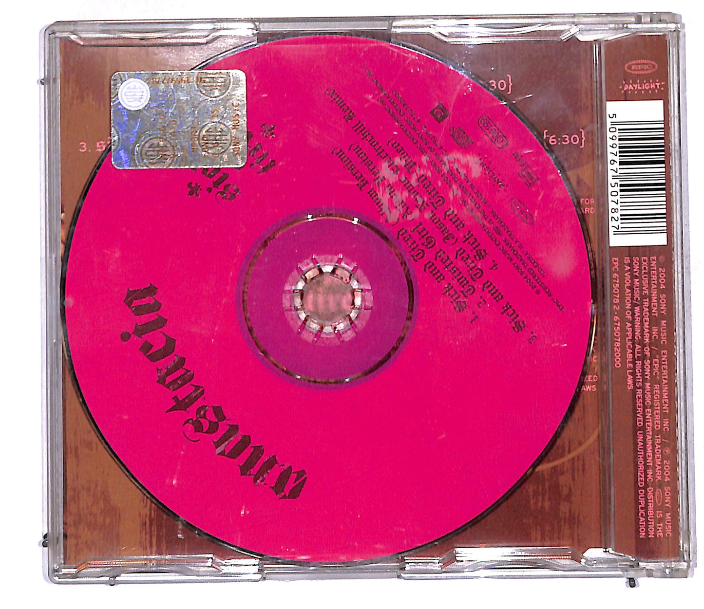EBOND Anastacia - Sick And Tired COMPILATION JEWEL CASE CD CD106106