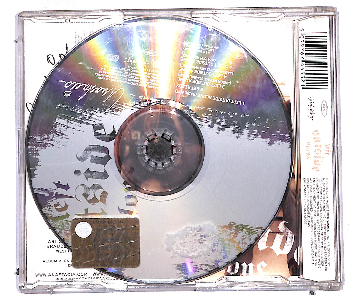 EBOND Anastacia - Left Outside Alone CD CD106107