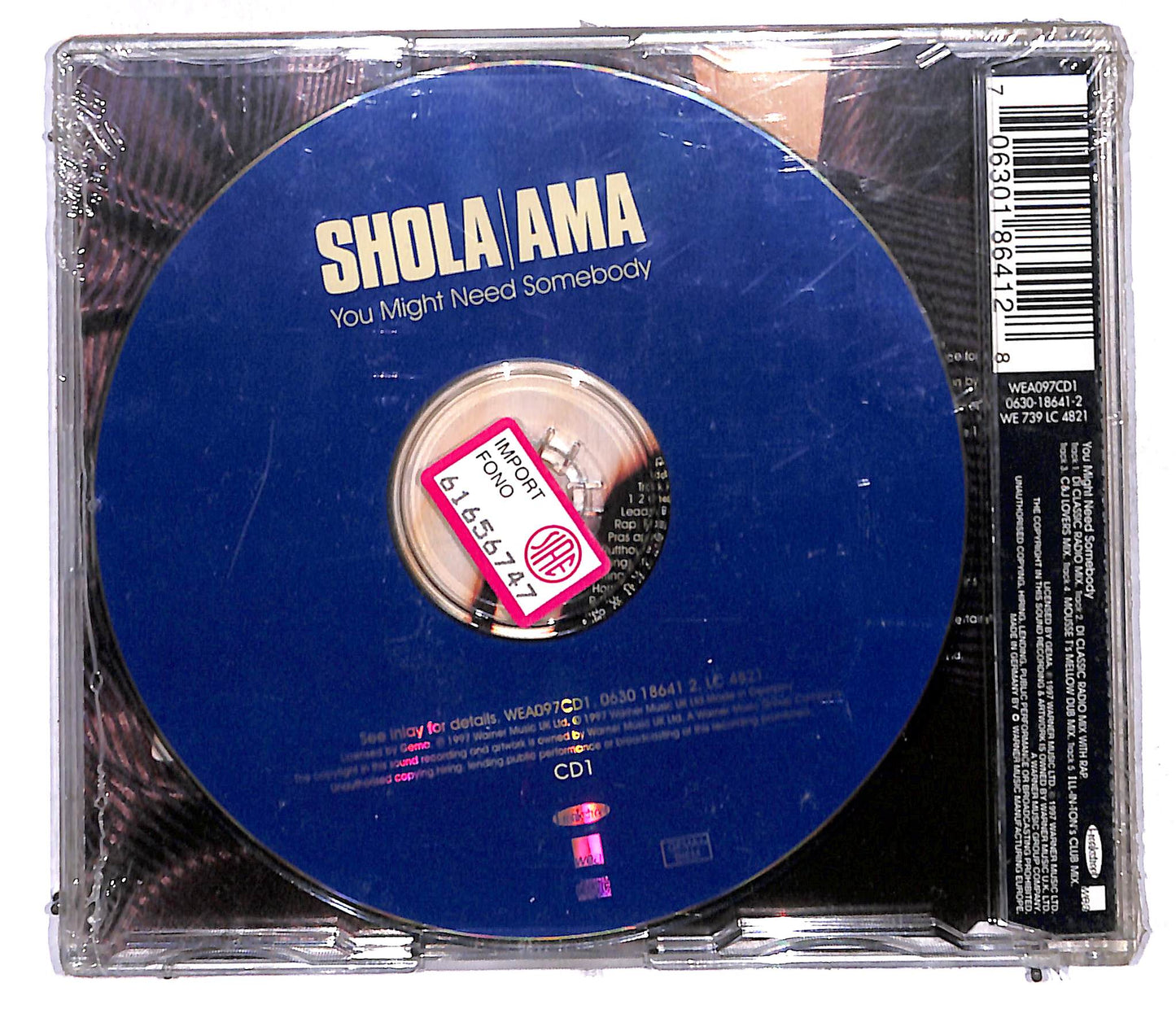 EBOND Shola Ama - You Might Need Somebody CD CD106108