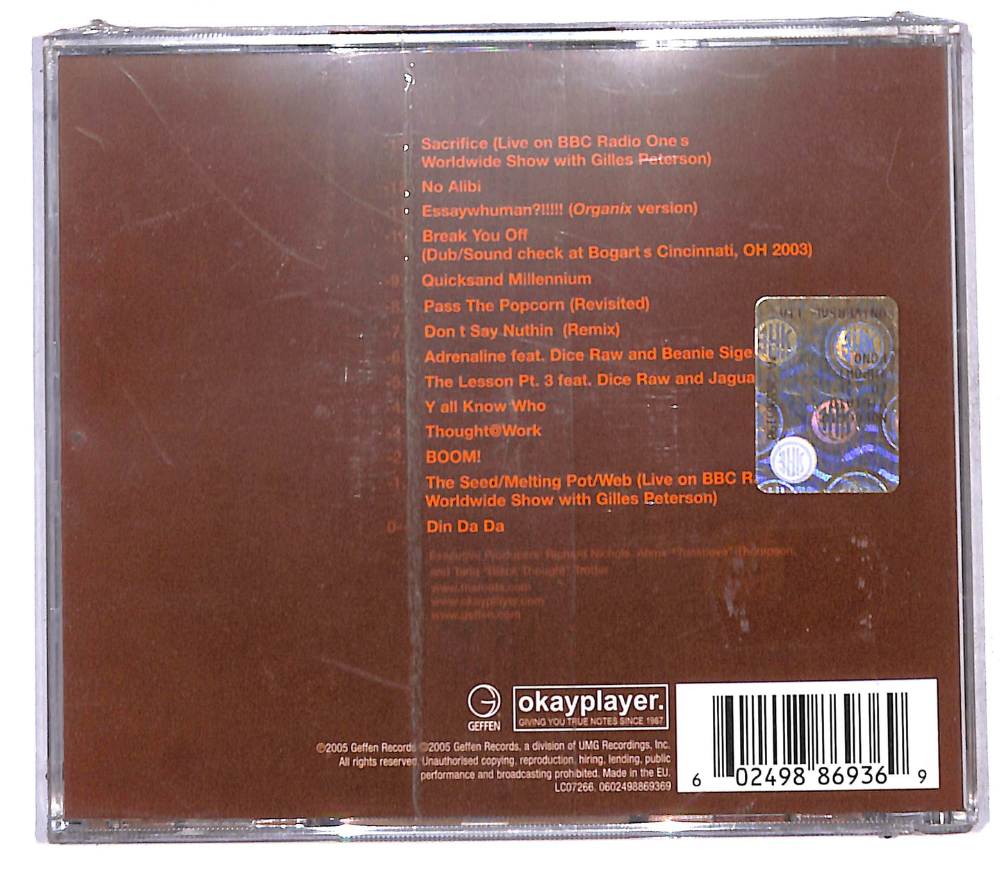 EBOND The Roots - Home Grown! The Beginner's Guide To Understanding CD CD106110