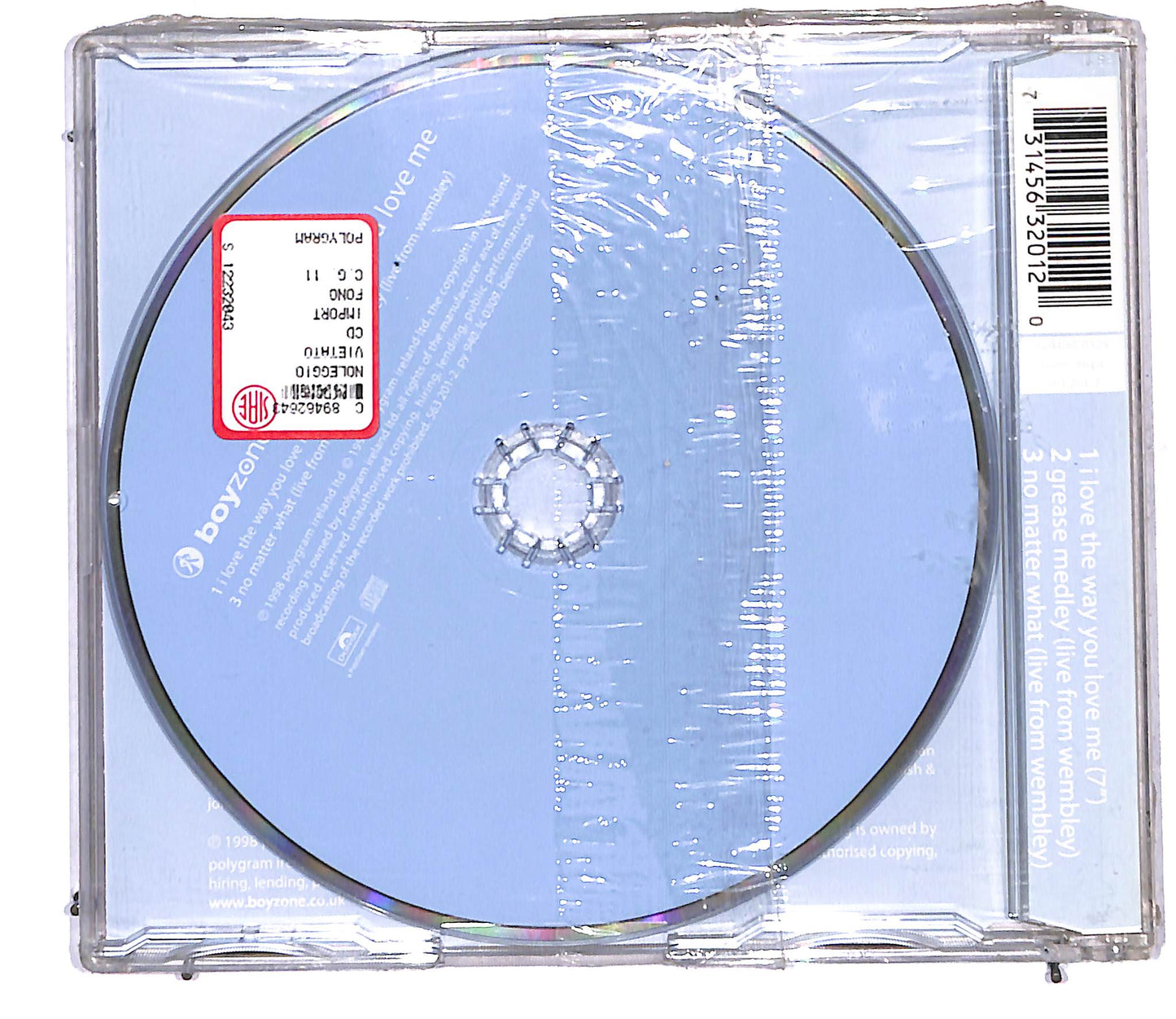 EBOND Boyzone - I Love The Way You Love Me CD CD106113