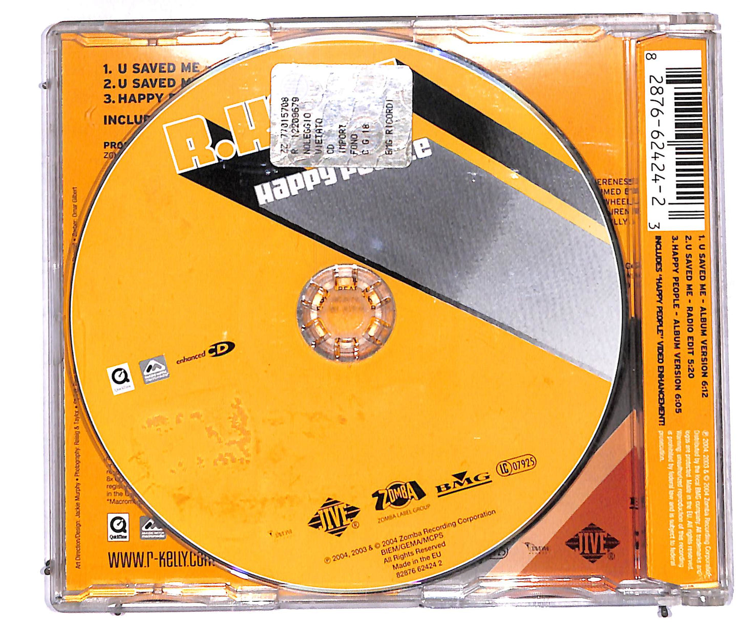 EBOND R Kelly - U Saved Me - Happy People CD CD106118
