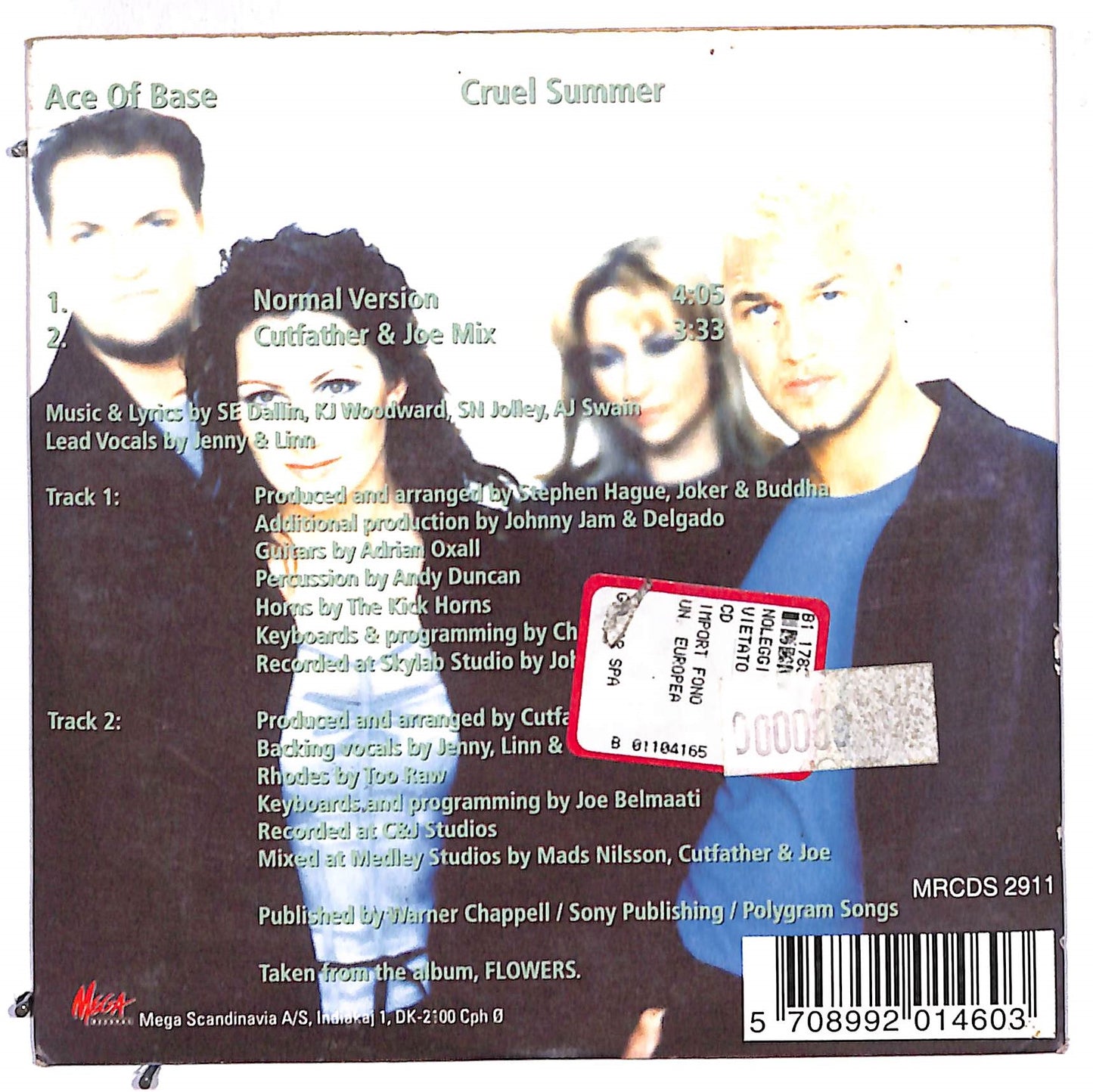EBOND Ace Of Base - Cruel Summer CD CD106123
