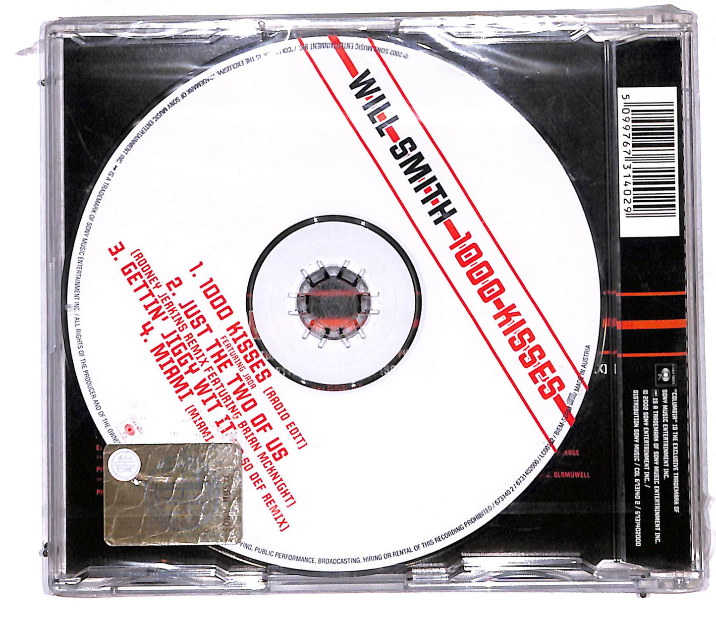 EBOND Will Smith - 1000 Kisses CD CD106126