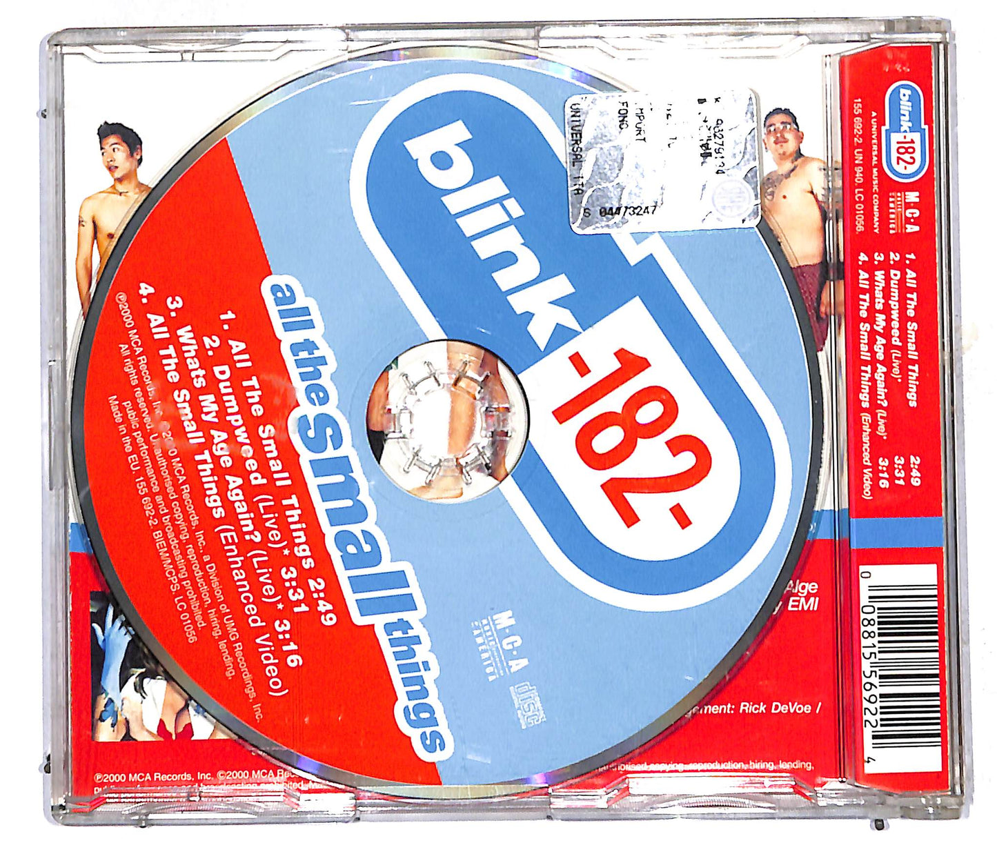 EBOND Blink-182- - All The Small Things CD CD106139