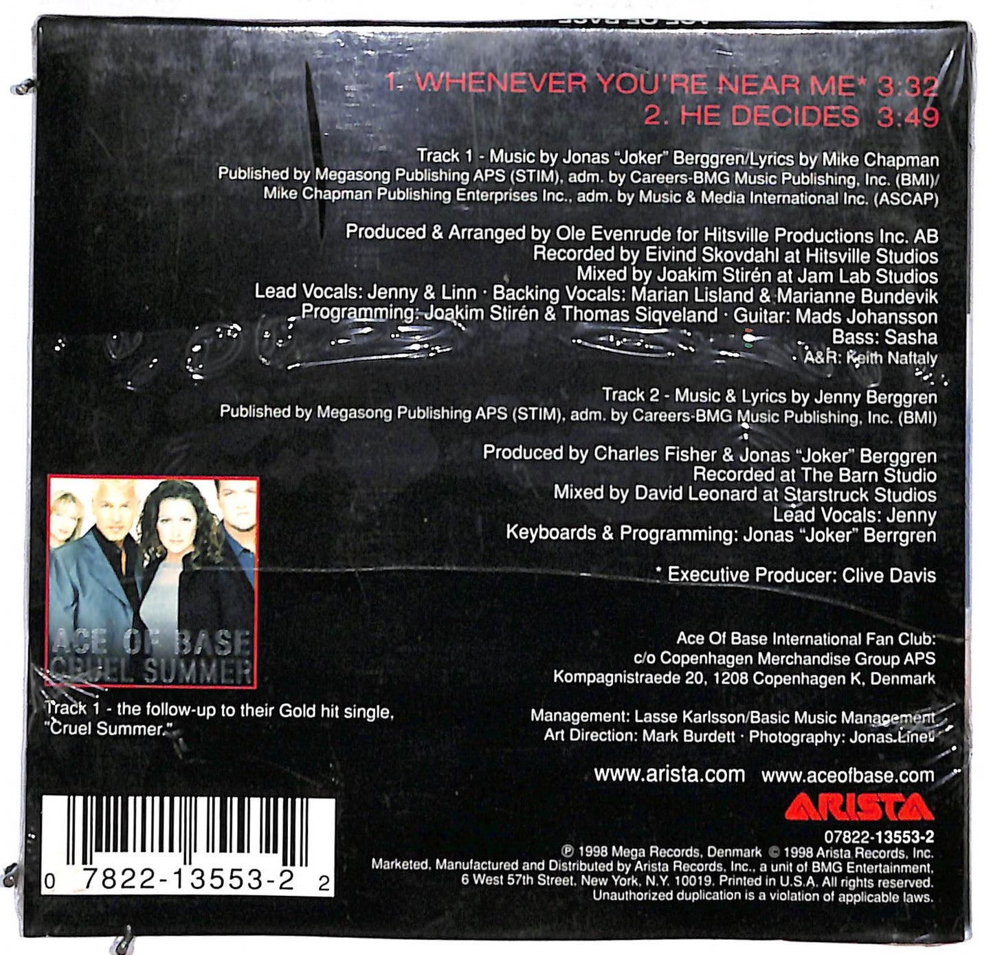 EBOND Ace Of Base - Whenever You're Near Me CD CD106141