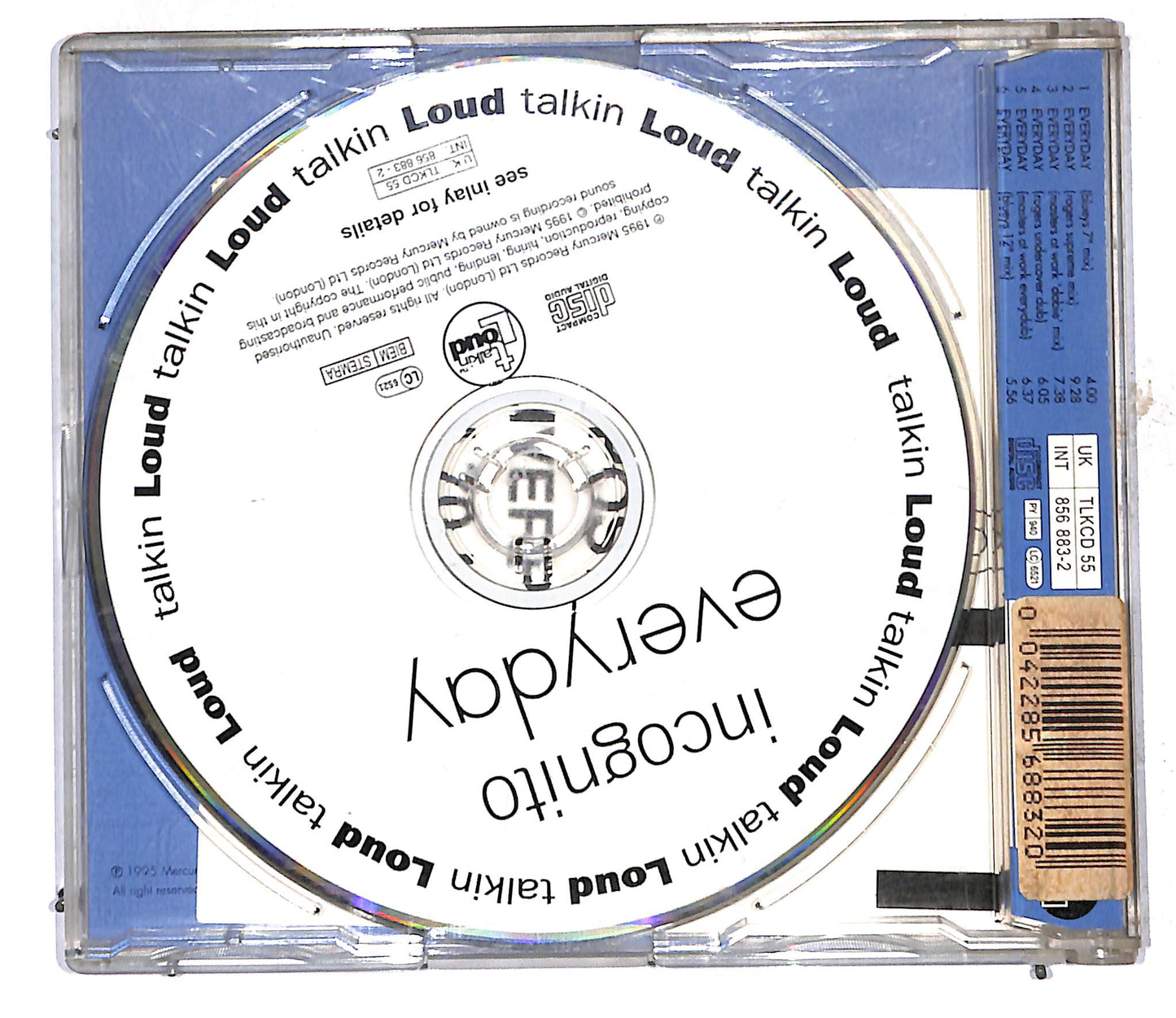 EBOND Incognito - Everyday CD CD106150